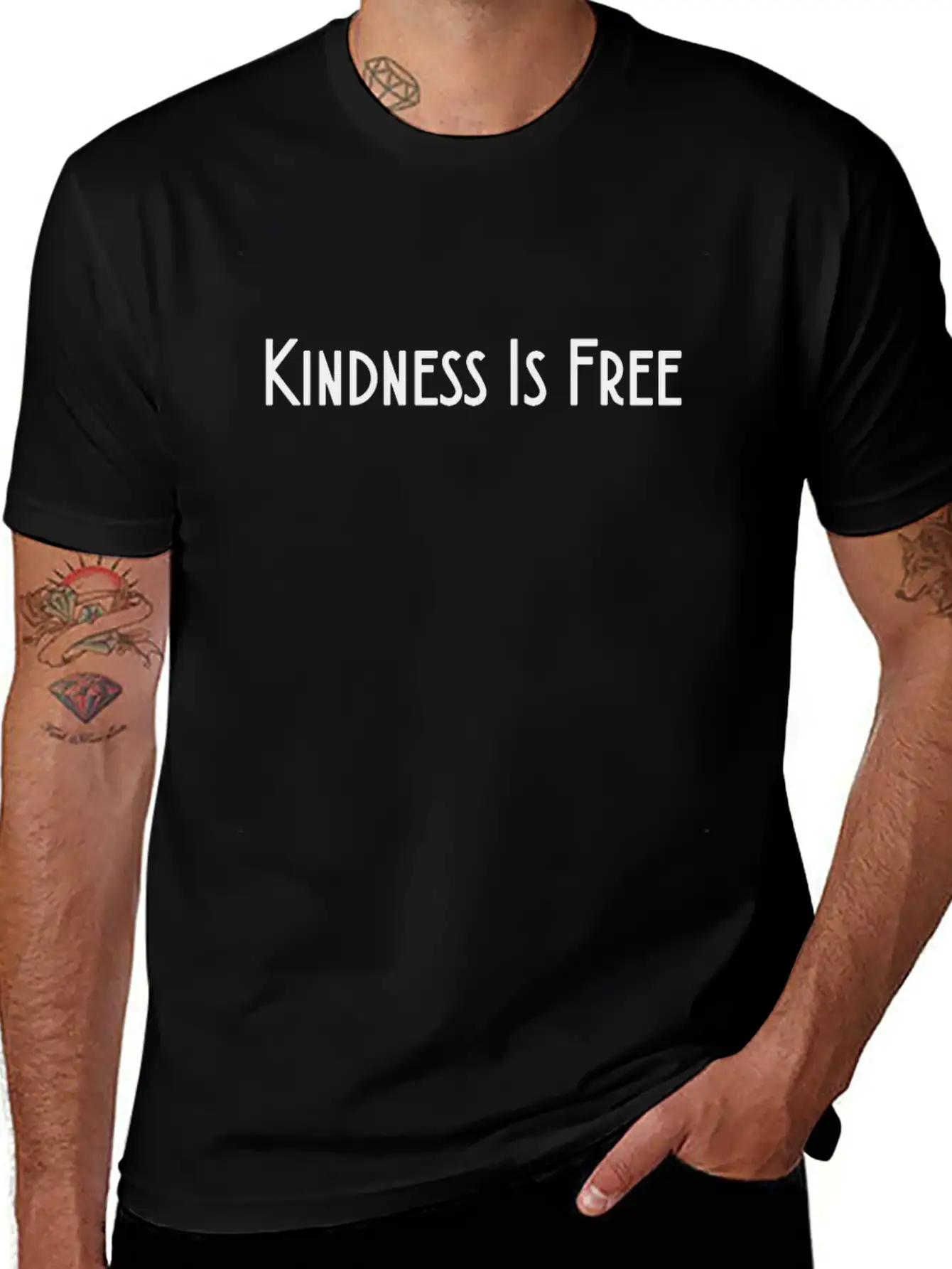 Kindness Is Free Shirt Motivation Inspiration Unisex Casual T-Shirt – Clean Design For Daily Comfort
