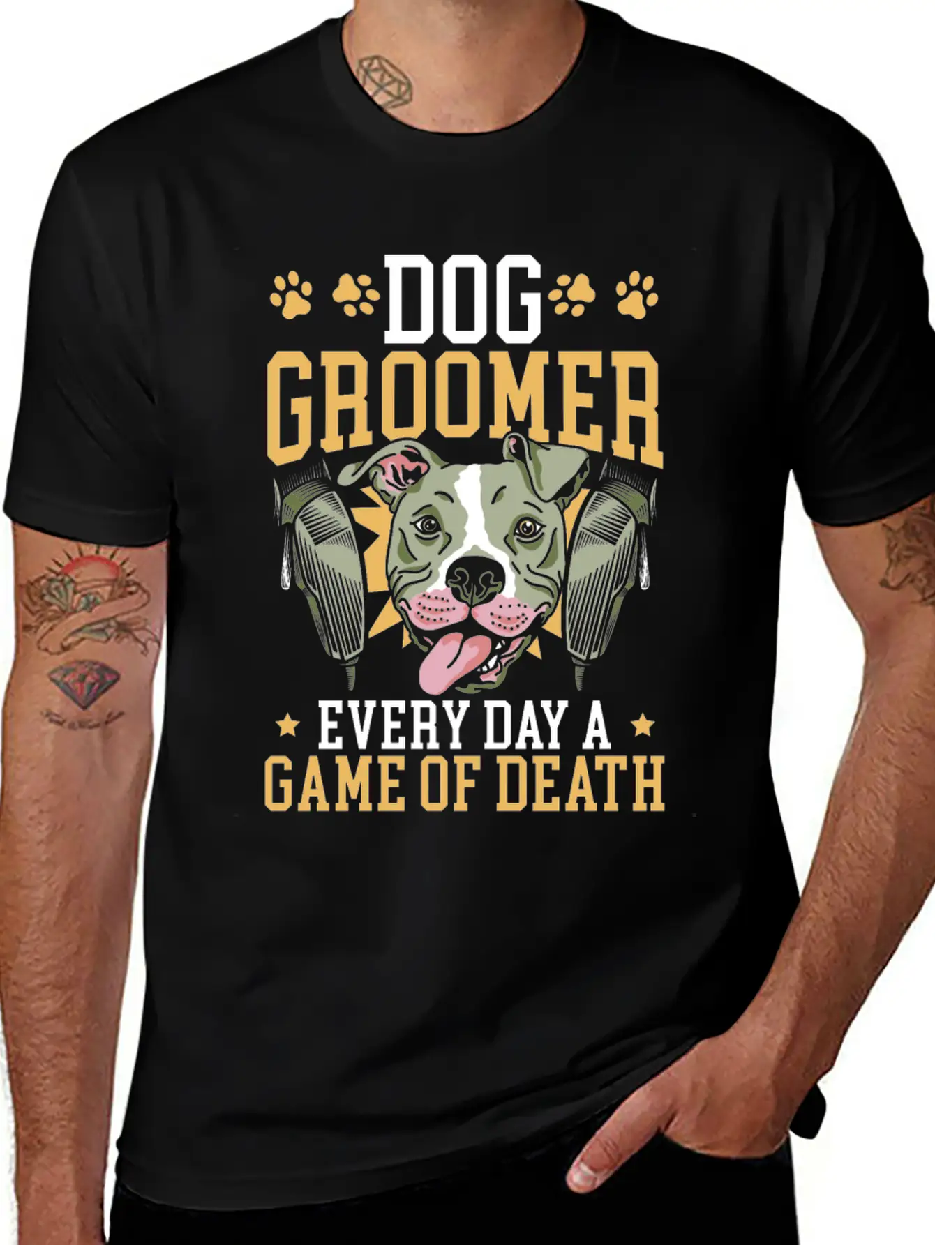 Pet Groomer Animal Stylist Pet Salon Fur Artist Unisex Casual T-Shirt – Clean Design For Daily Comfort