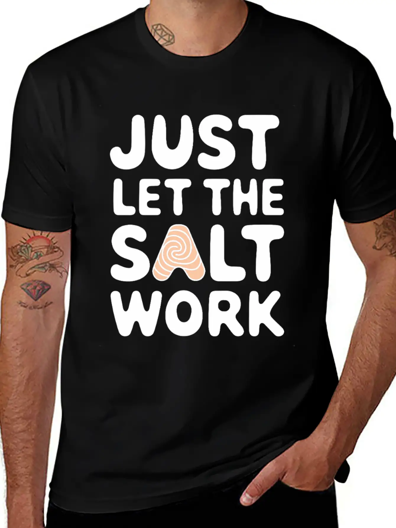 Salt Therapy Halotherapy Respiratory Health Unisex Casual T-Shirt – Clean Design For Daily Comfort