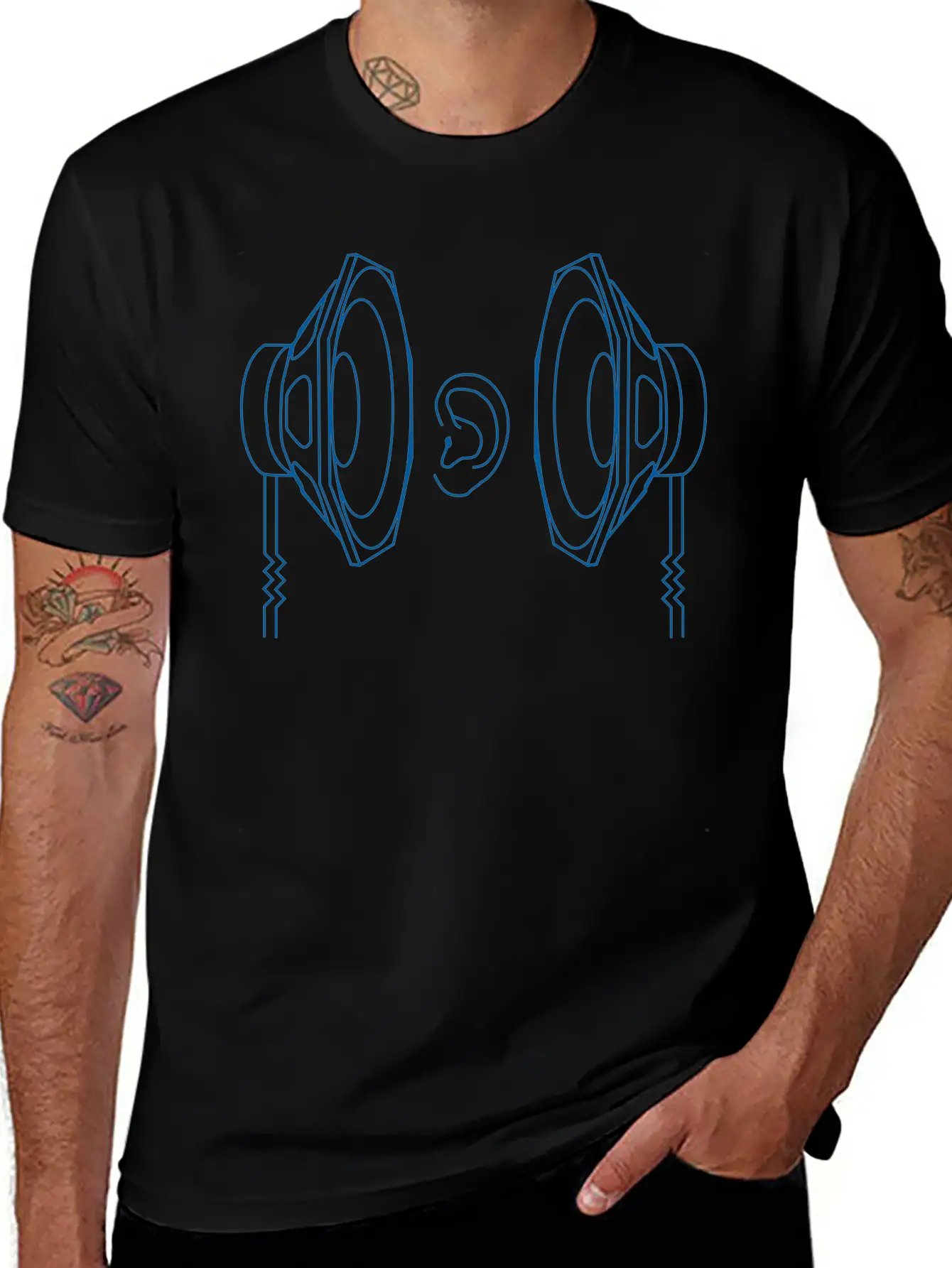 The World According To Ears Unisex Casual T-Shirt – Clean Design For Daily Comfort