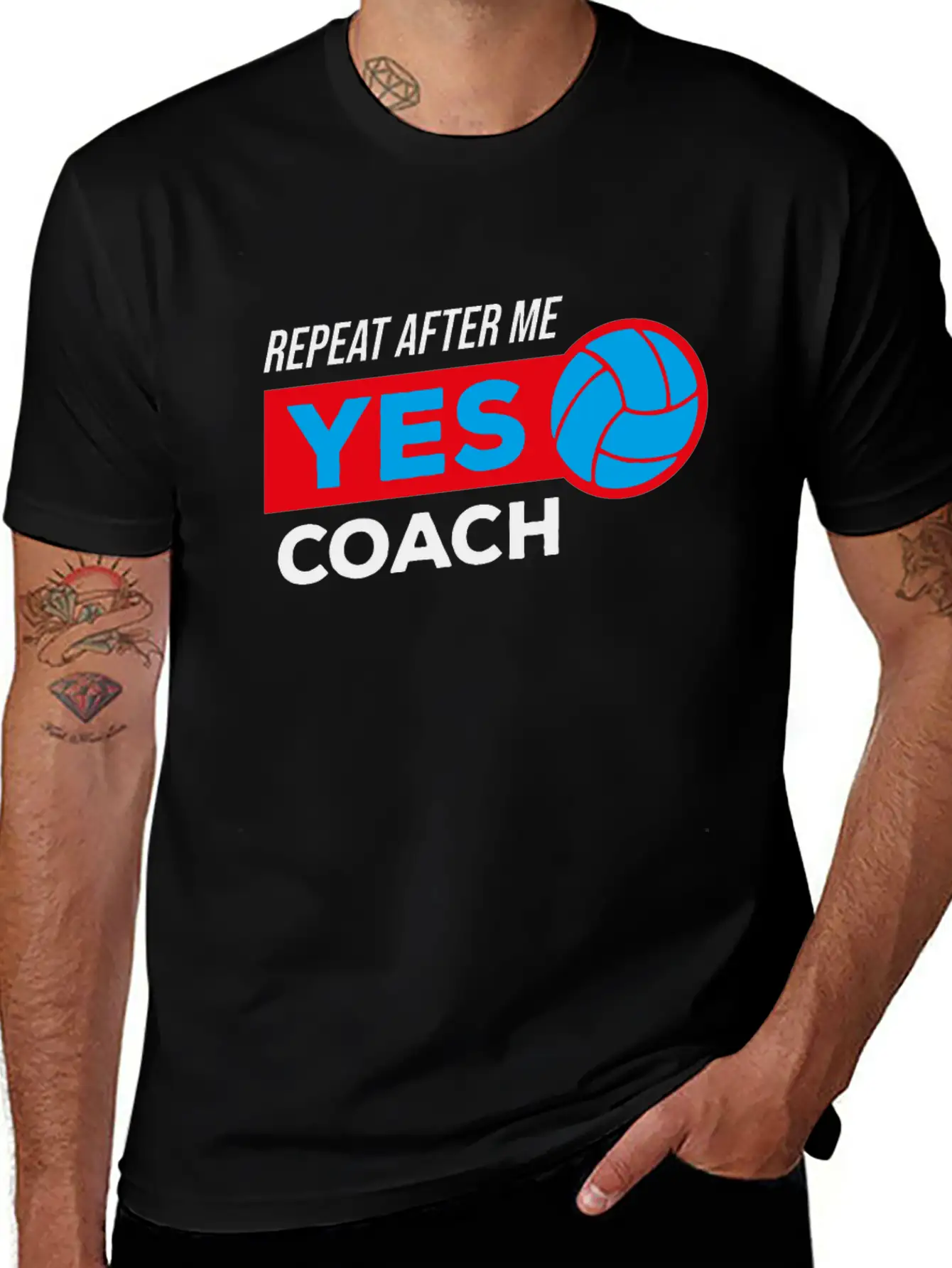 Volleyball Coach Training Team Unisex Casual T-Shirt – Clean Design For Daily Comfort