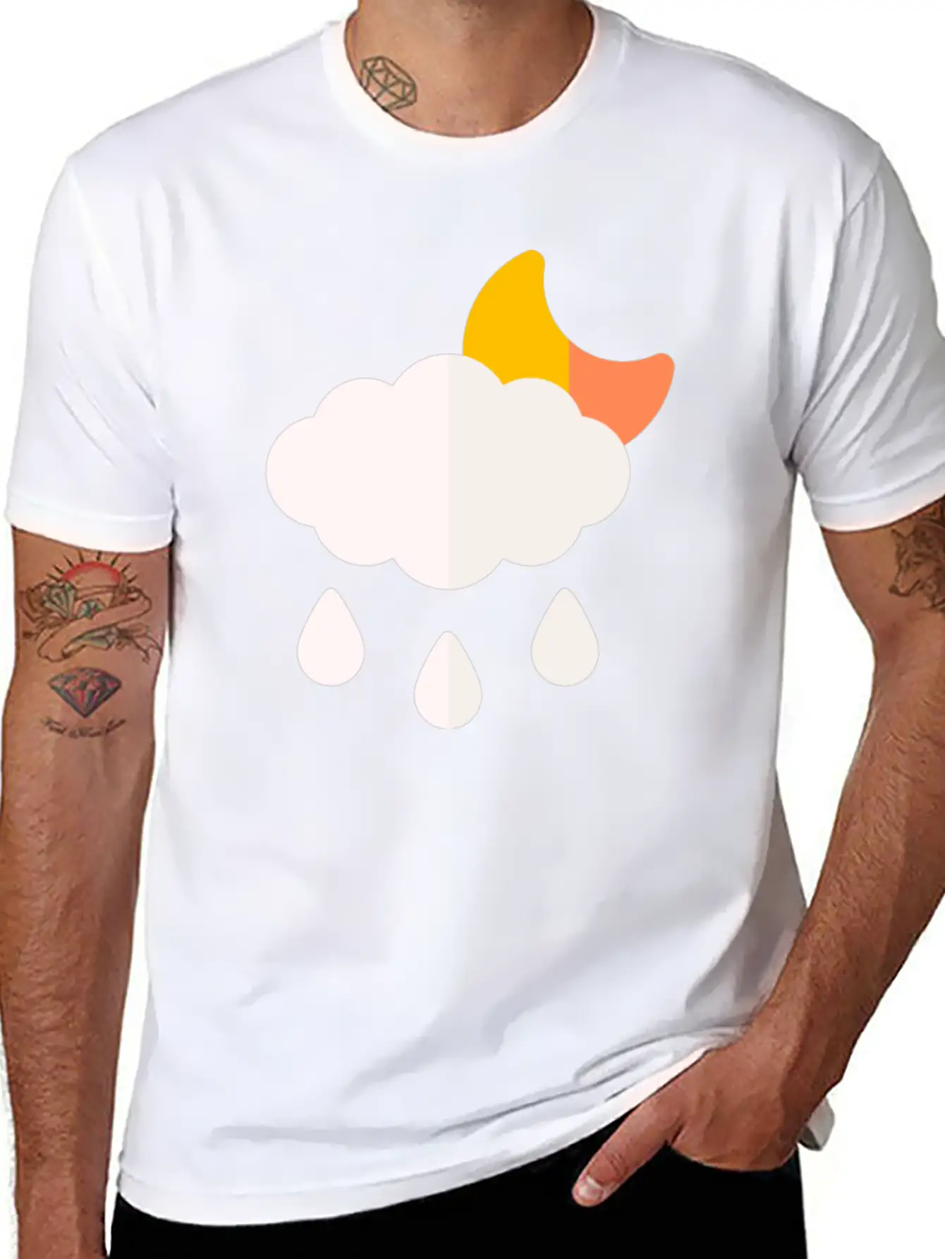 014 Rain Soft Cotton Short Sleeve Tee – Unisex Wardrobe Staple