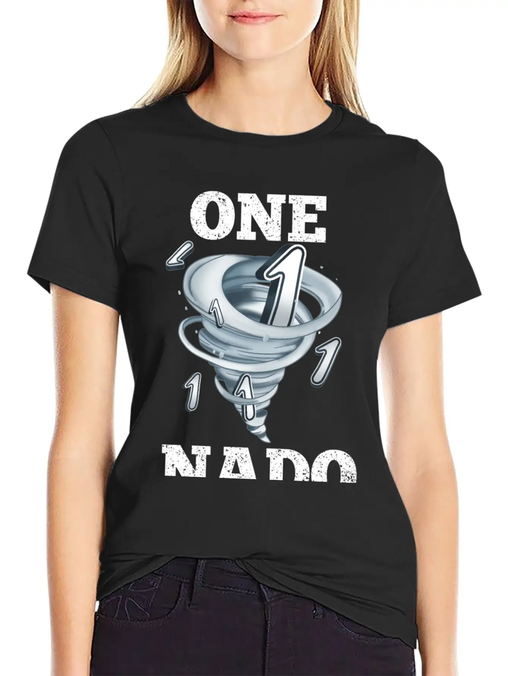 1 Birthday Tornado Unisex Casual T-Shirt – Clean Design For Daily Comfort