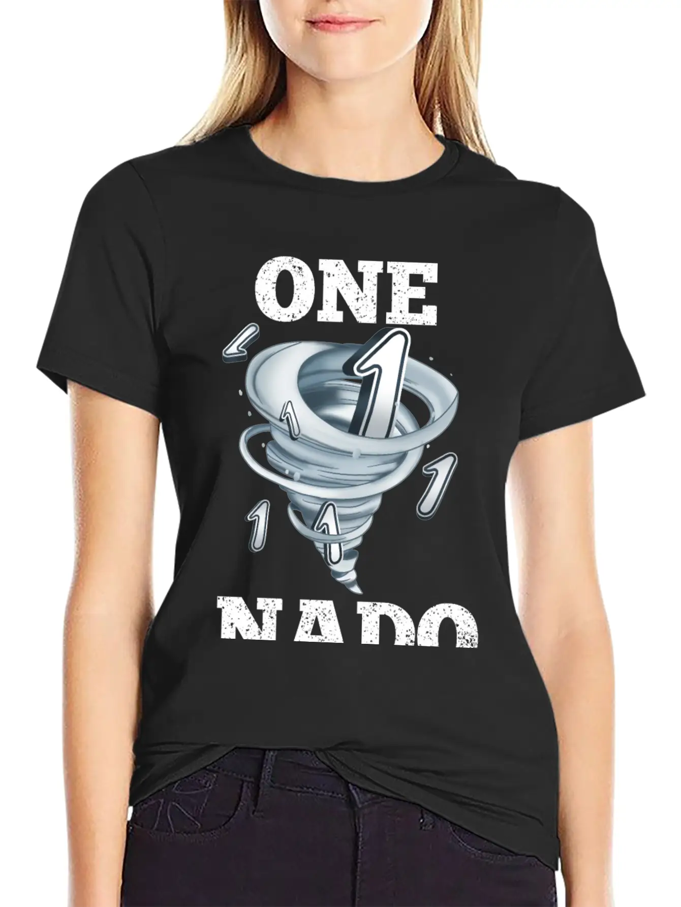1 Birthday Tornado Unisex Casual T-Shirt – Clean Design For Daily Comfort