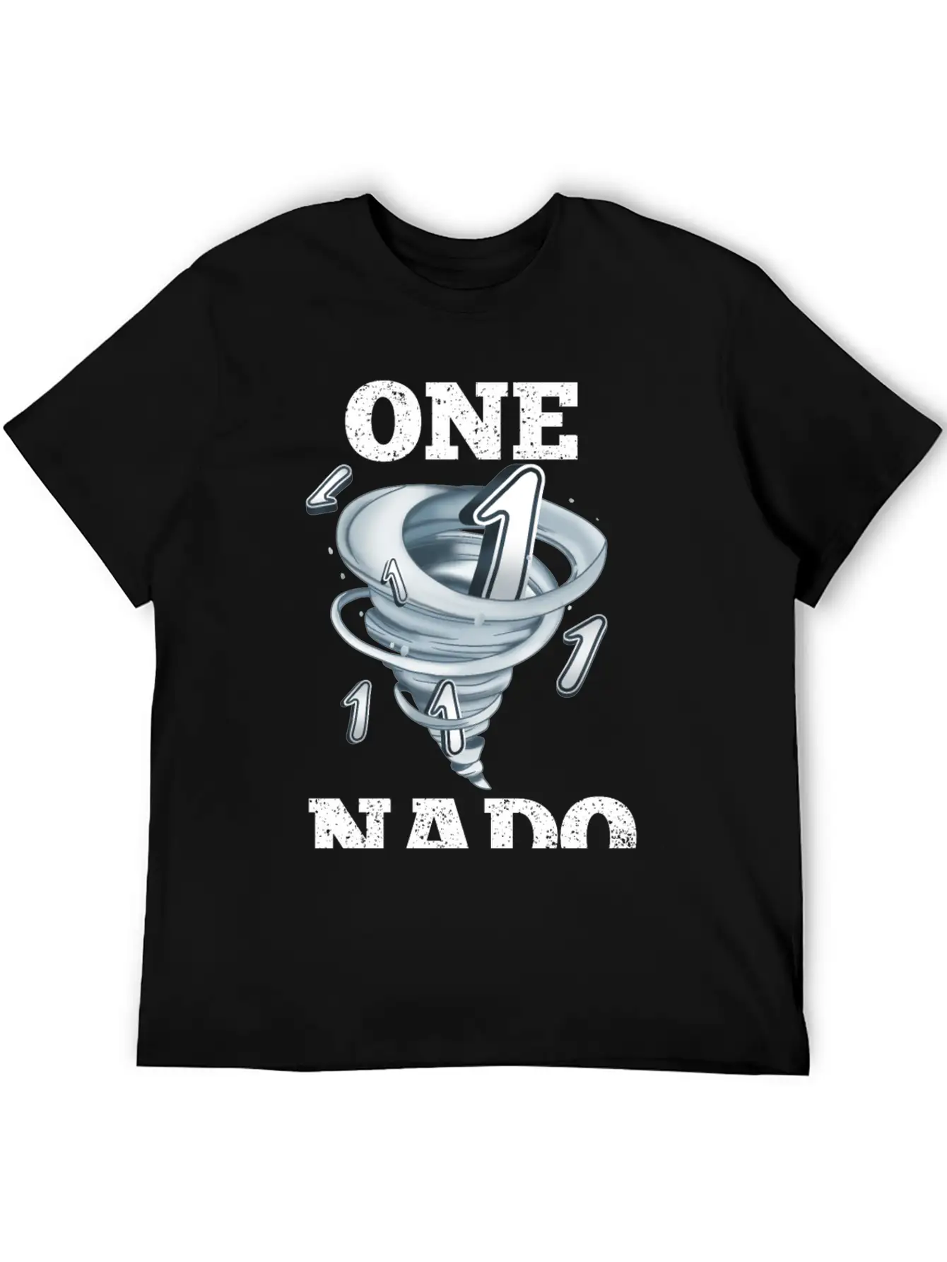 1 Birthday Tornado Unisex Casual T-Shirt – Clean Design For Daily Comfort