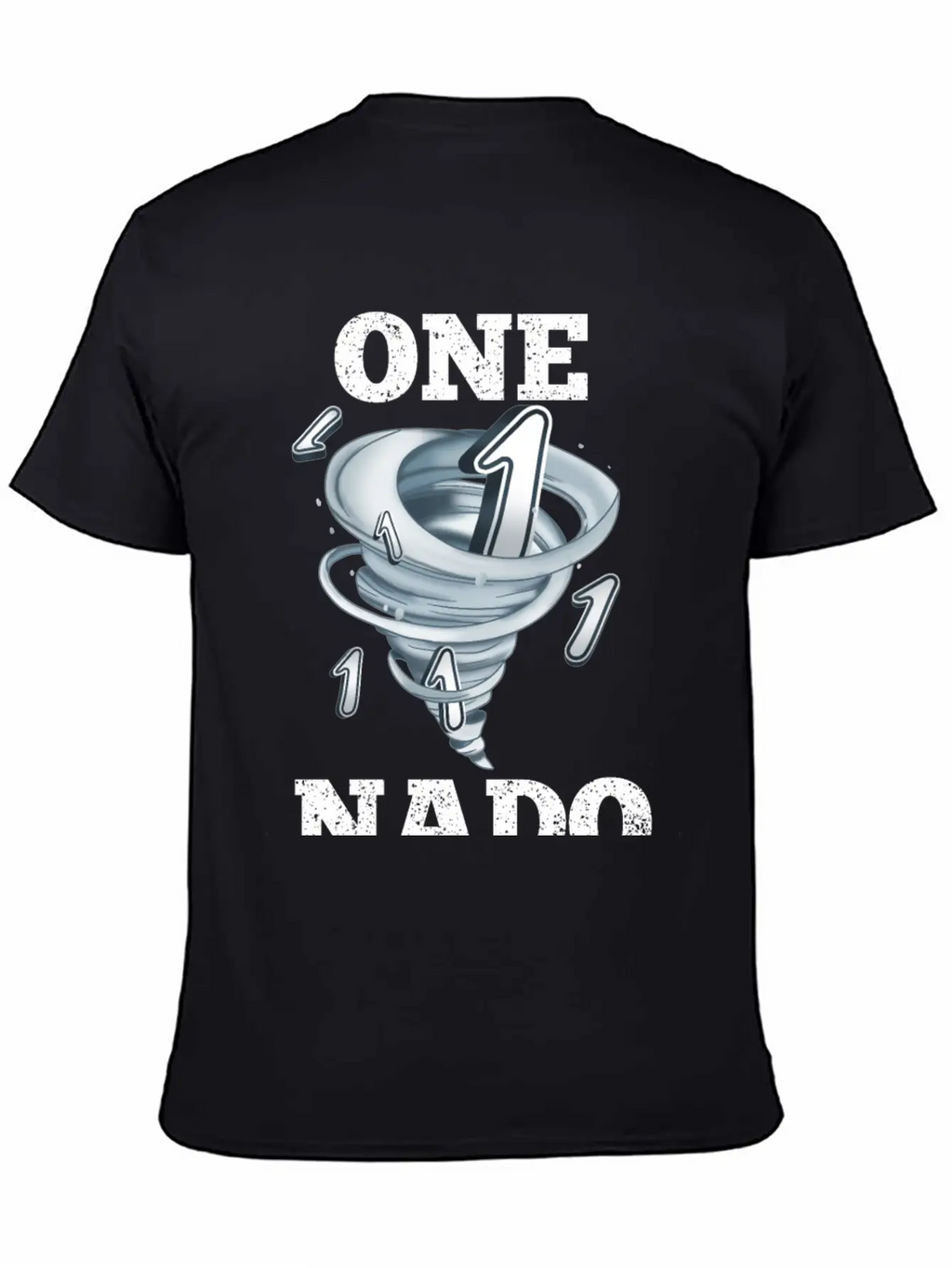 1 Birthday Tornado Unisex Casual T-Shirt – Clean Design For Daily Comfort