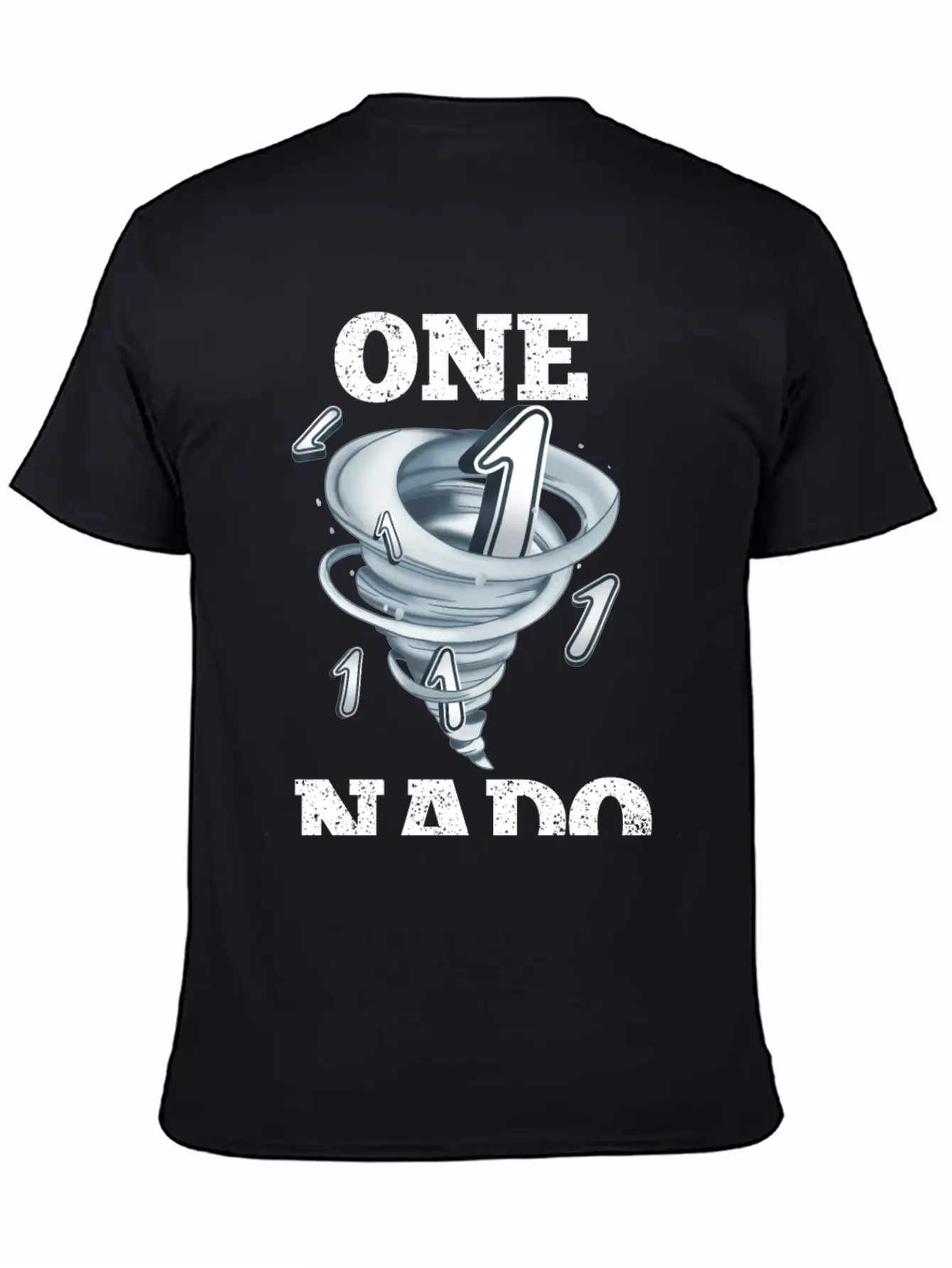 1 Birthday Tornado Unisex Casual T-Shirt – Clean Design For Daily Comfort