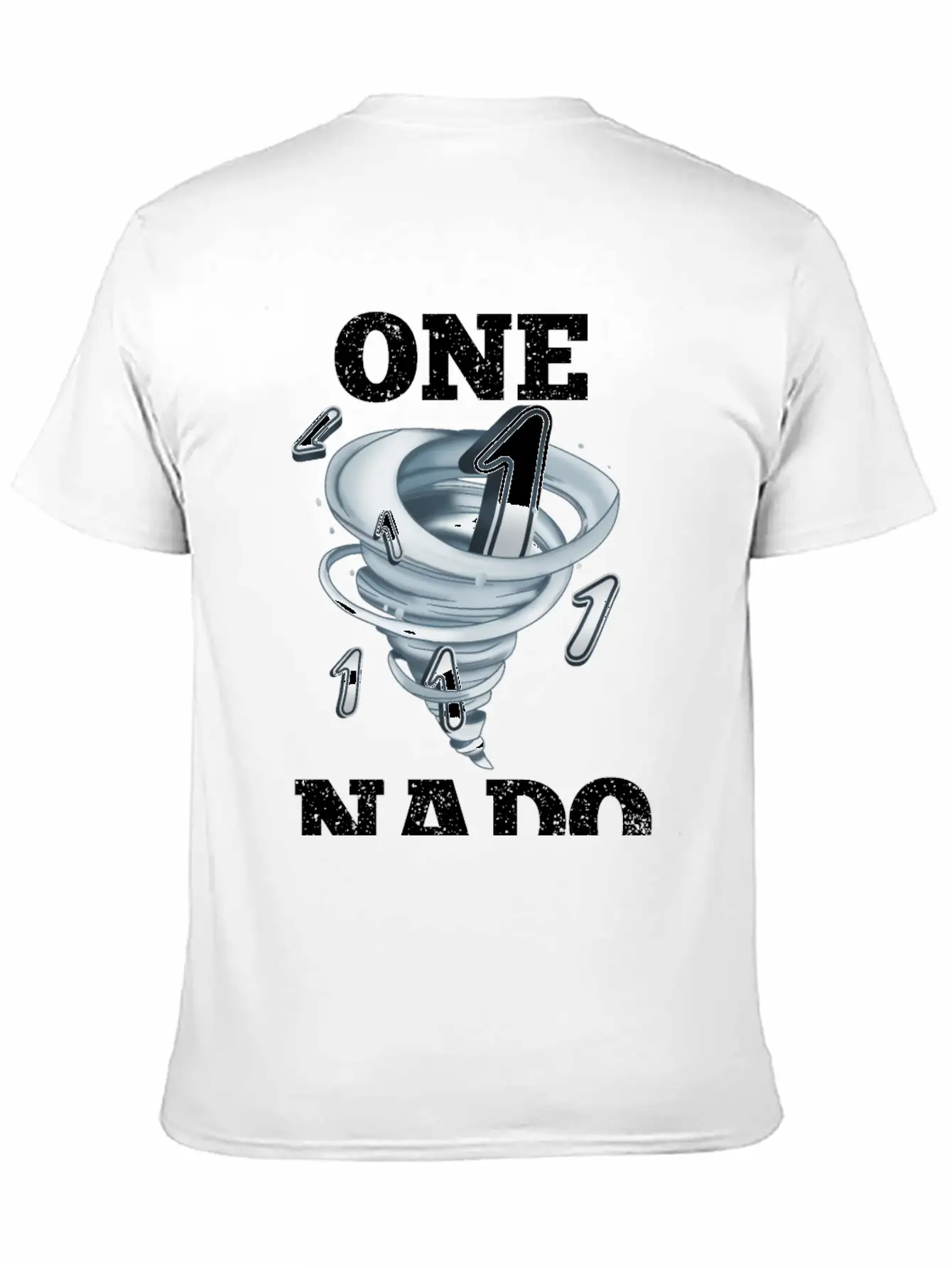 1 Birthday Tornado Unisex Casual T-Shirt – Clean Design For Daily Comfort