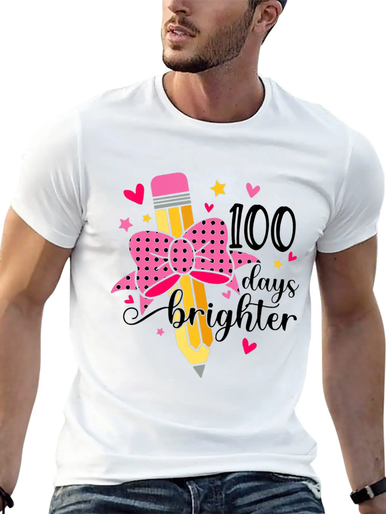 100 Days 100th Day Of School Soft Cotton Short Sleeve Tee – Unisex Wardrobe Staple