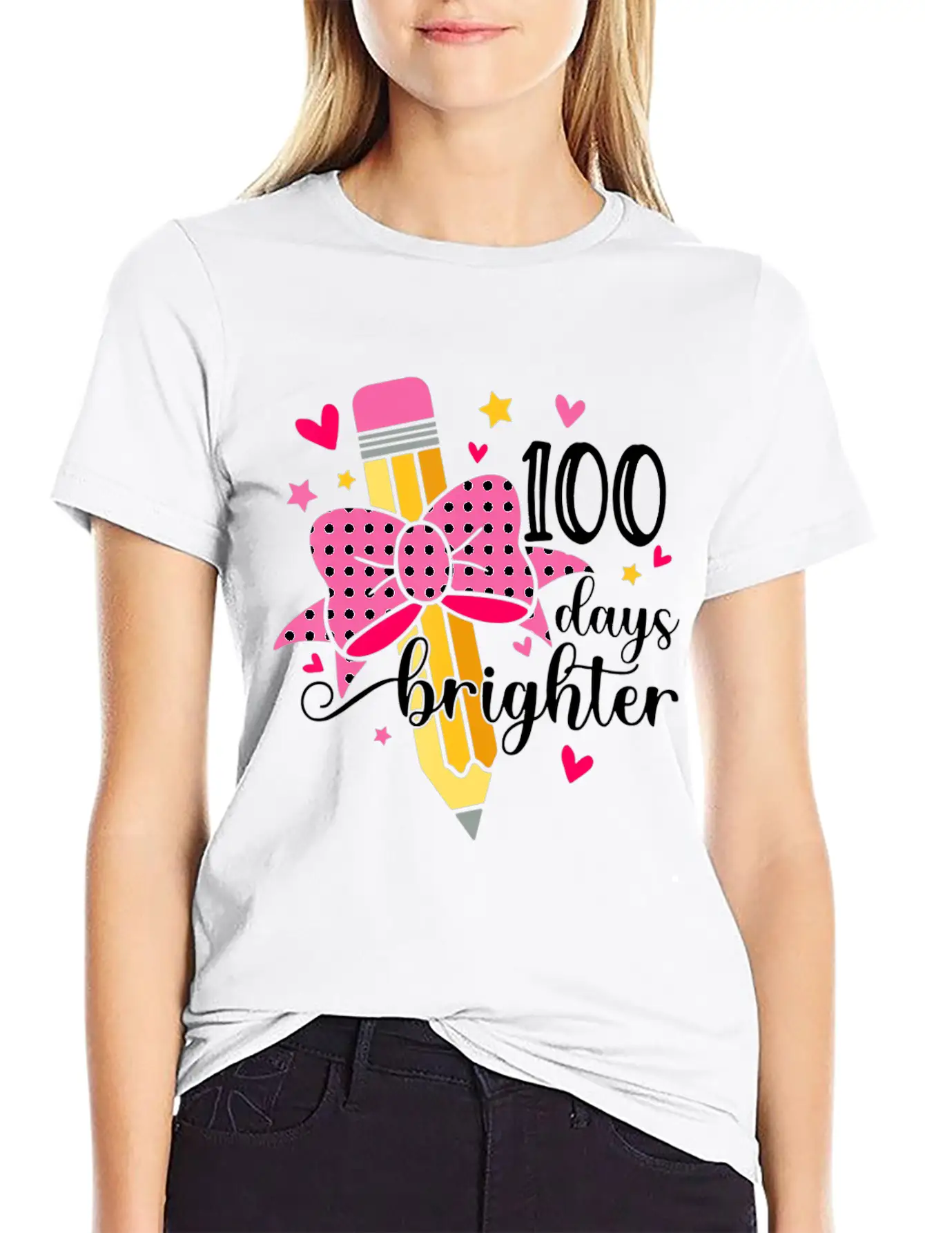 100 Days 100th Day Of School Soft Cotton Short Sleeve Tee – Unisex Wardrobe Staple
