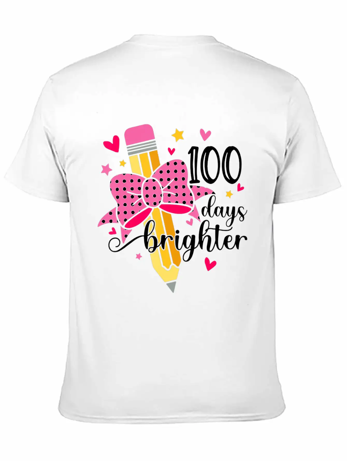 100 Days 100th Day Of School Soft Cotton Short Sleeve Tee – Unisex Wardrobe Staple