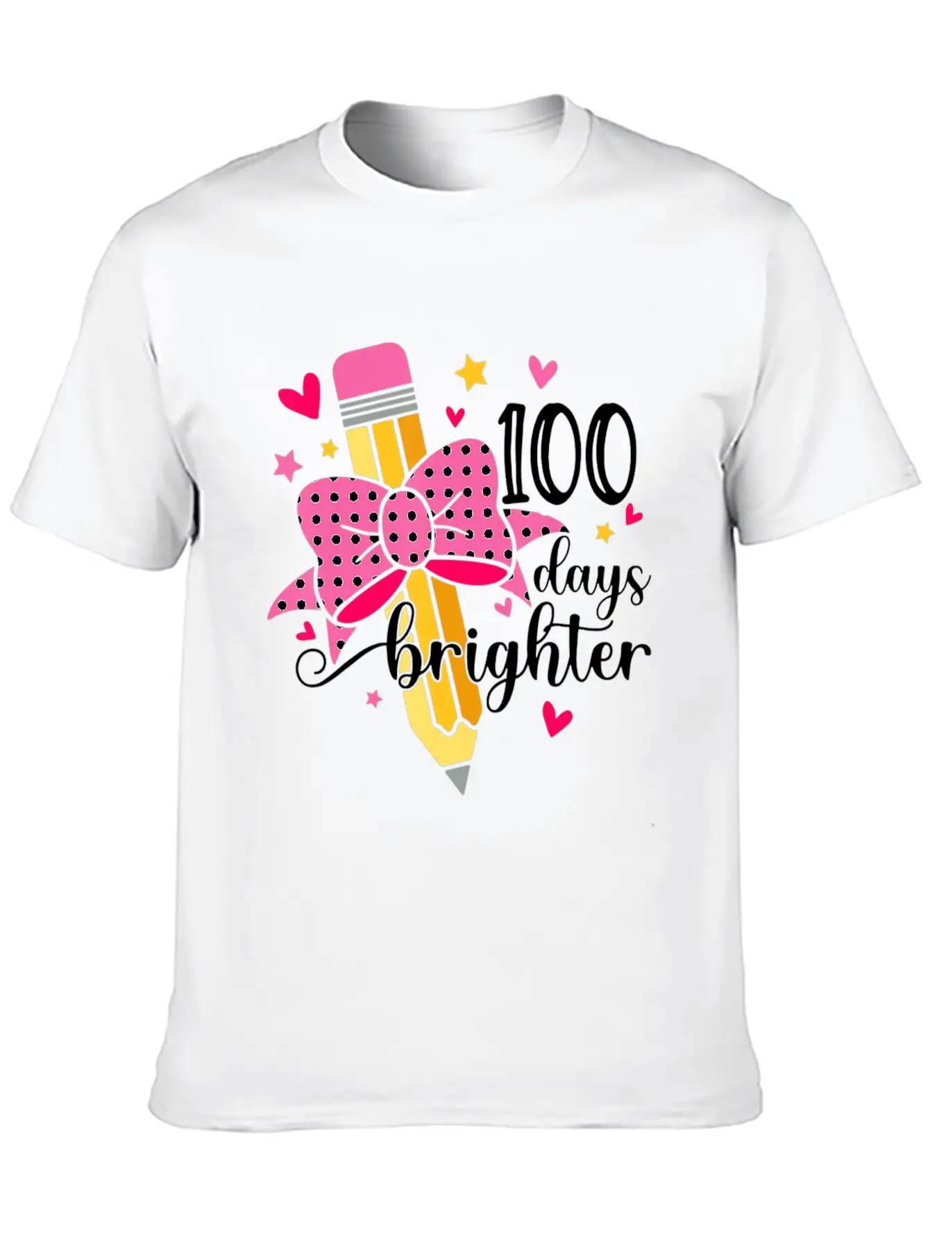 100 Days 100th Day Of School Soft Cotton Short Sleeve Tee – Unisex Wardrobe Staple