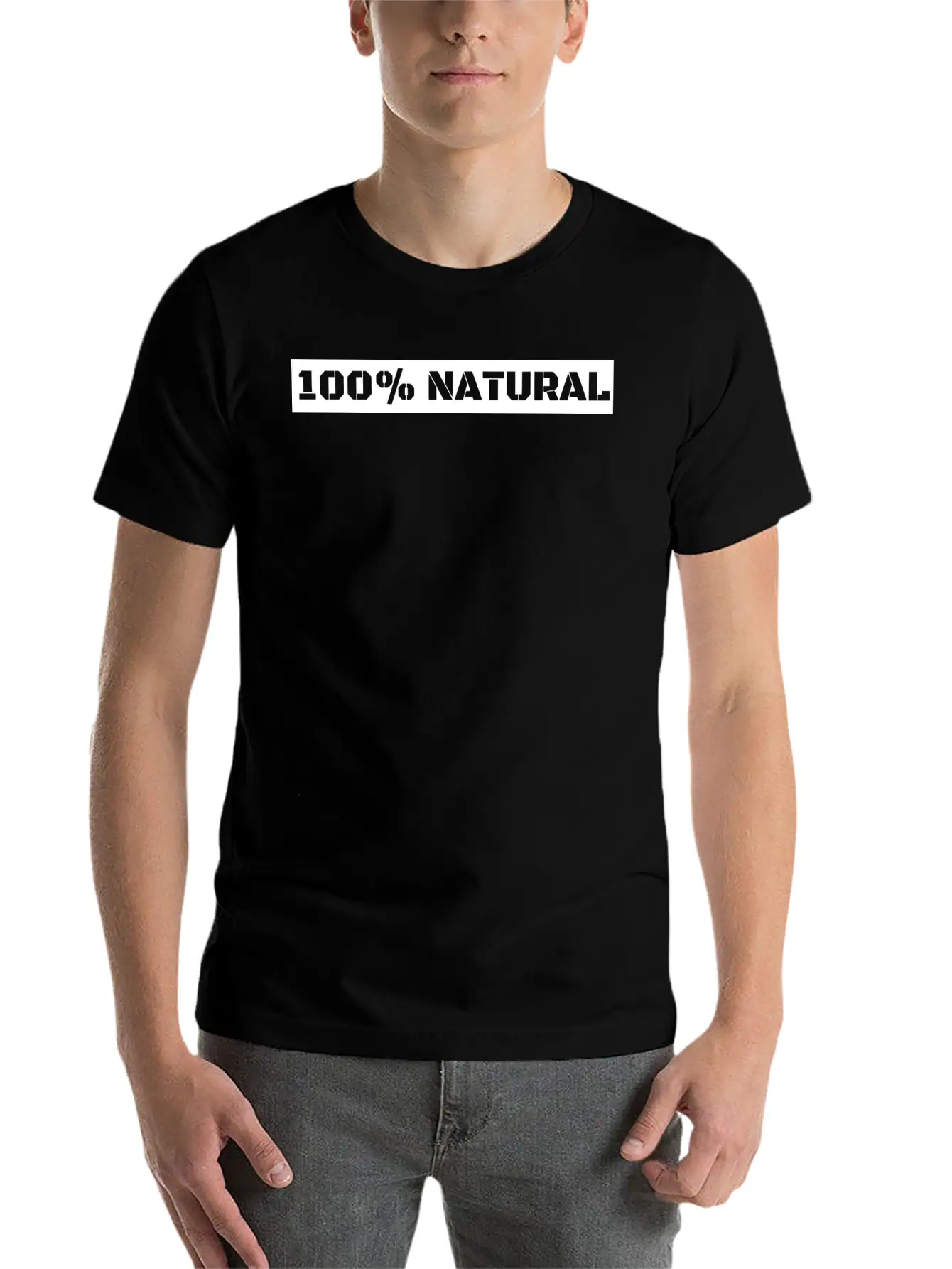 100% Natural Relaxed Everyday Tee – Lightweight And Durable Cotton