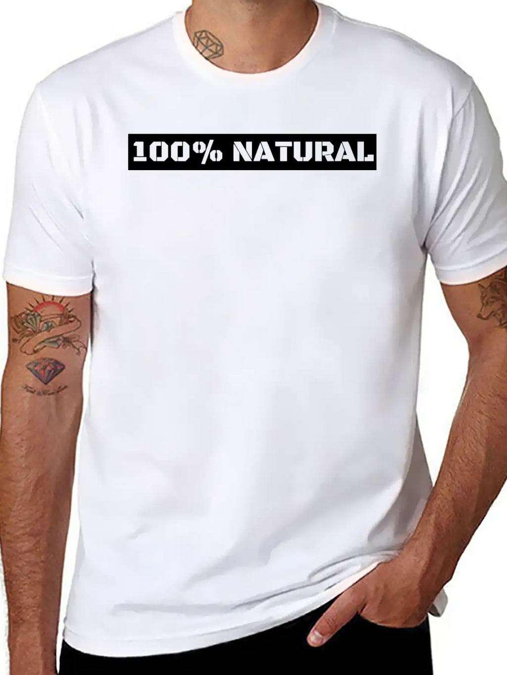 100% Natural Relaxed Everyday Tee – Lightweight And Durable Cotton