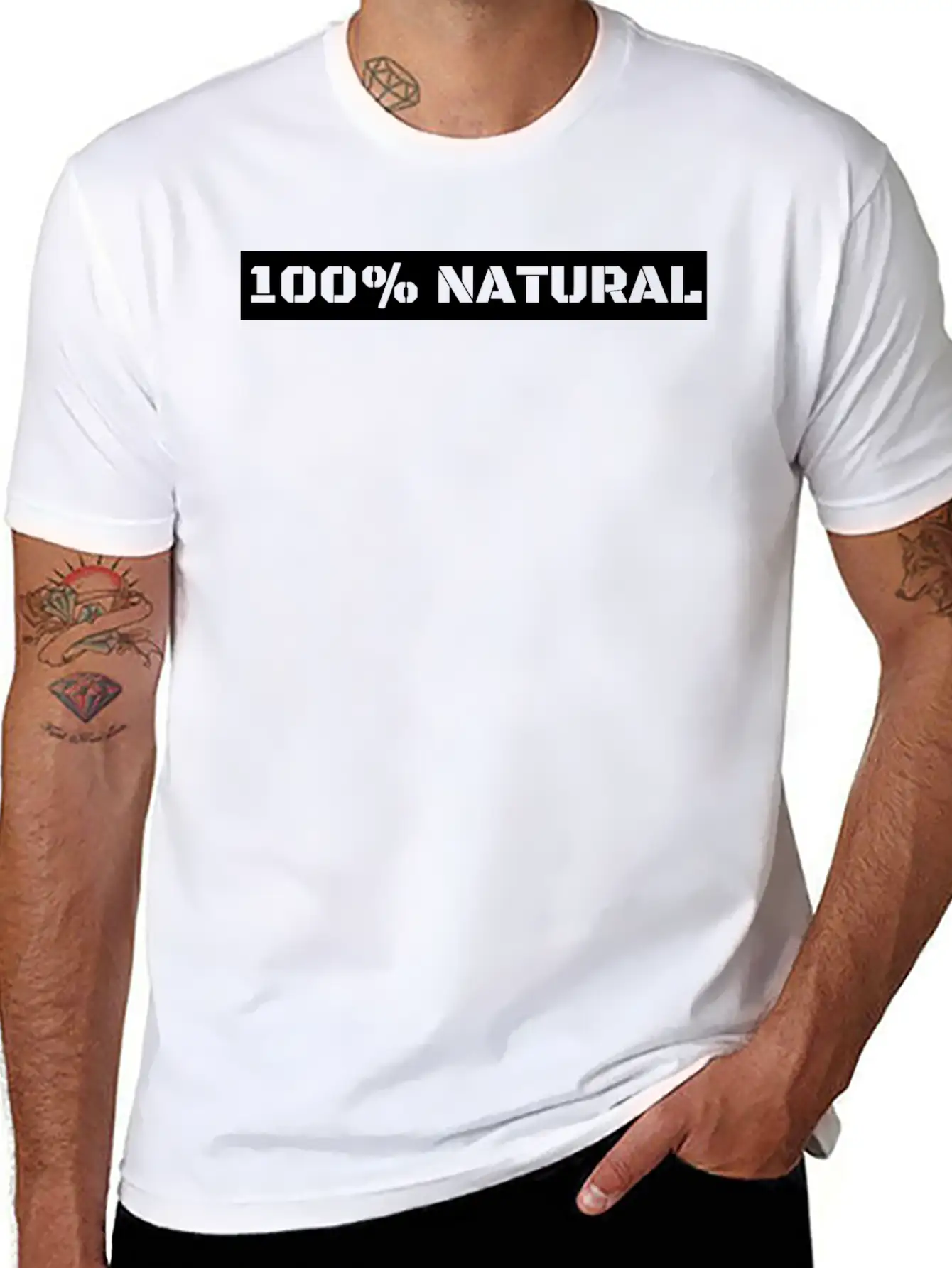 100% Natural Relaxed Everyday Tee – Lightweight And Durable Cotton