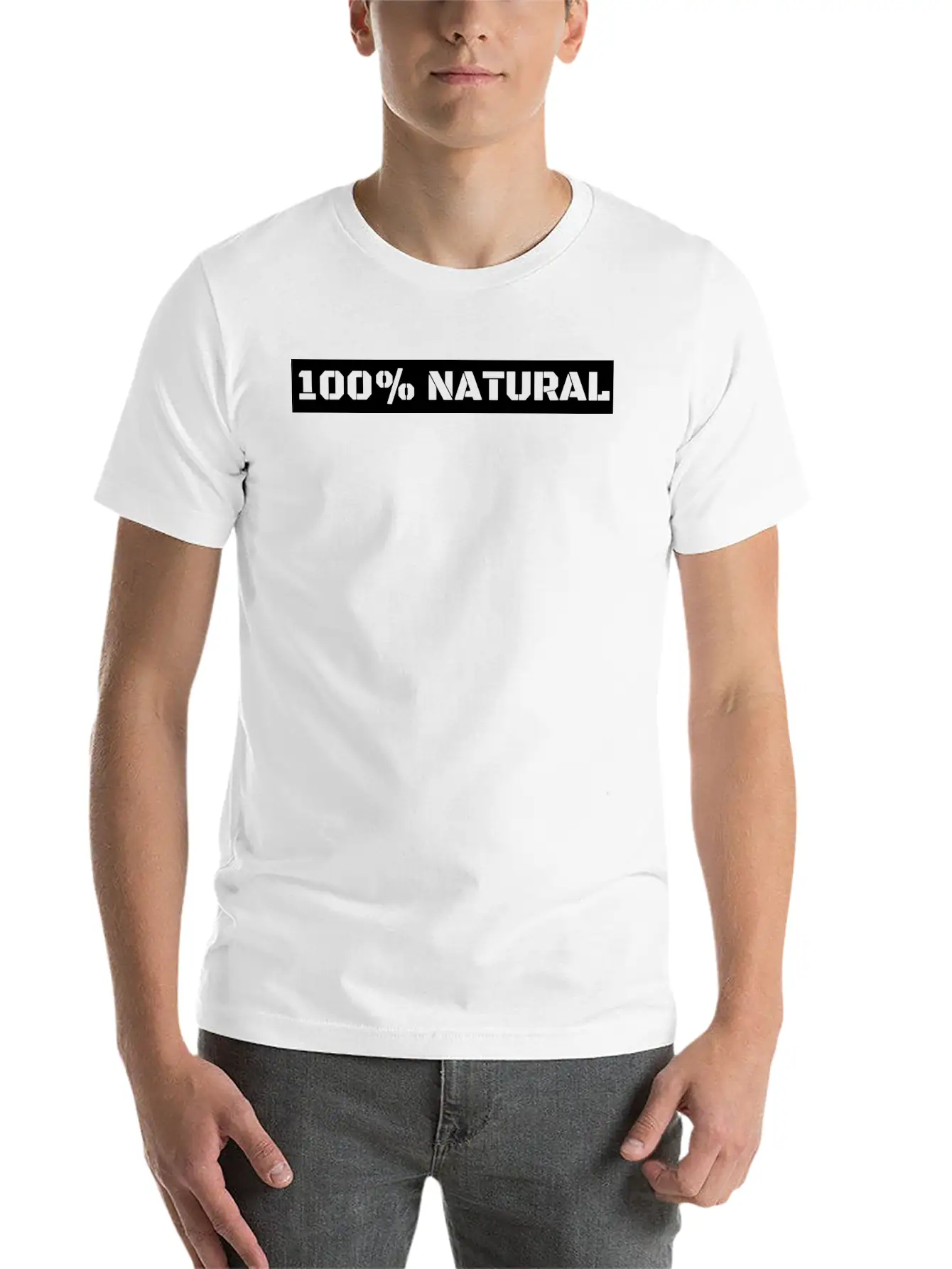 100% Natural Relaxed Everyday Tee – Lightweight And Durable Cotton