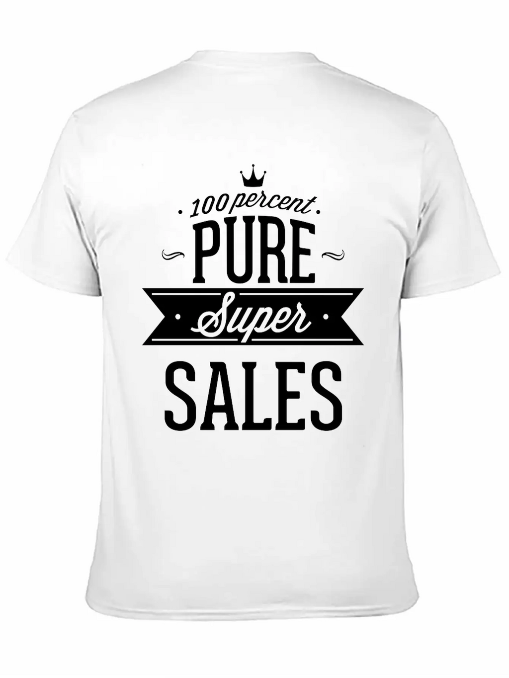 100 Percent Pure Super Sales Unisex Short Sleeve Soft Cotton T-Shirt – Casual Everyday Wear