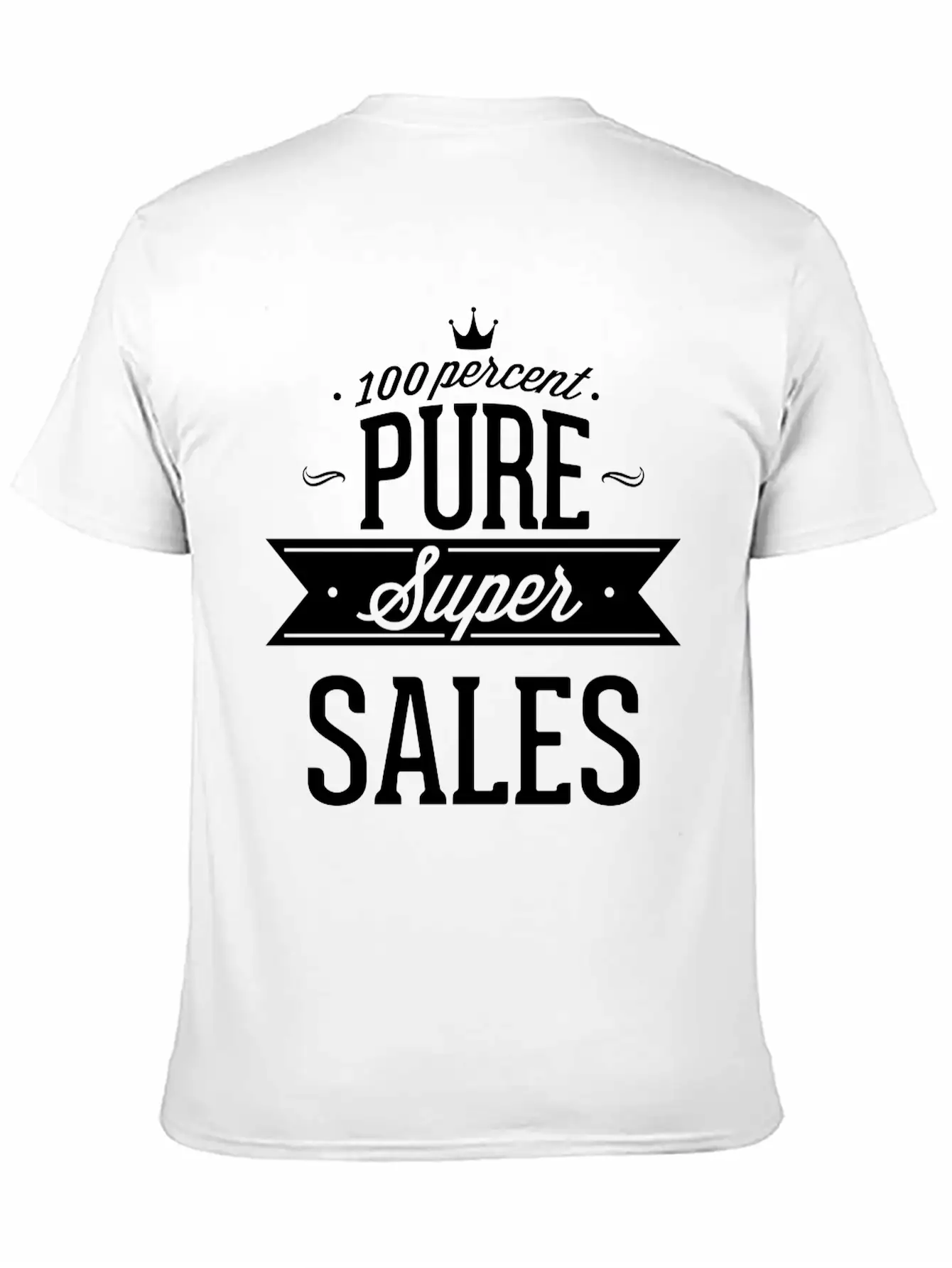 100 Percent Pure Super Sales Unisex Short Sleeve Soft Cotton T-Shirt – Casual Everyday Wear
