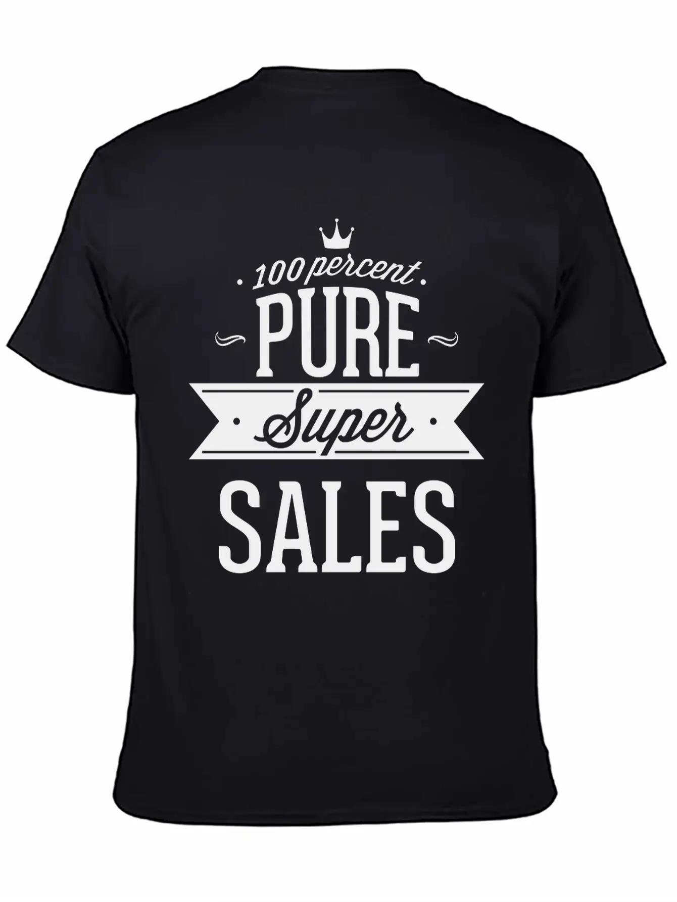100 Percent Pure Super Sales Unisex Short Sleeve Soft Cotton T-Shirt – Casual Everyday Wear