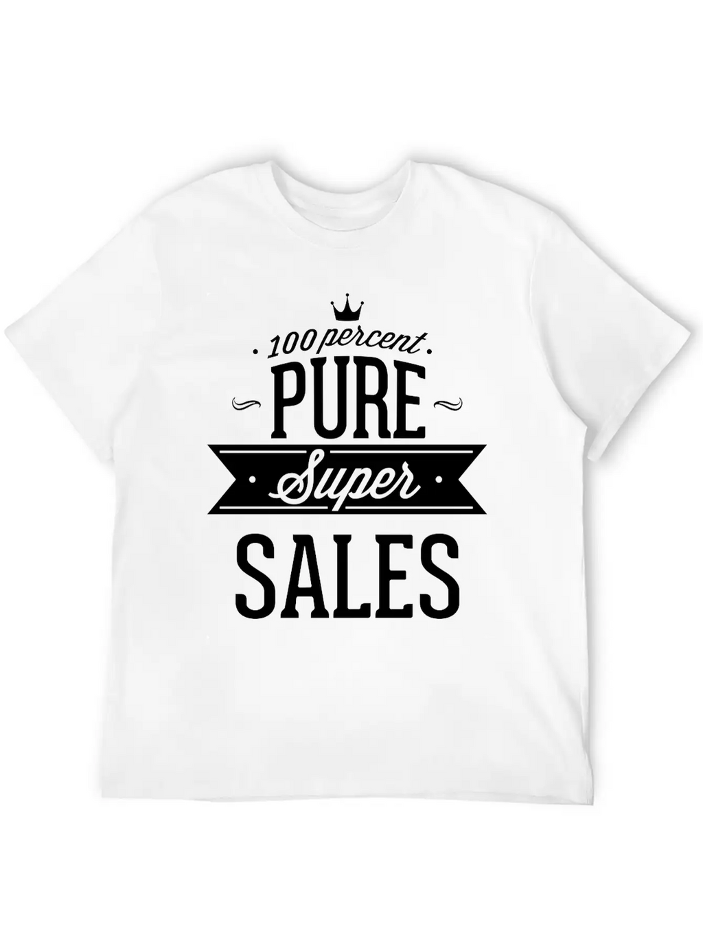 100 Percent Pure Super Sales Unisex Short Sleeve Soft Cotton T-Shirt – Casual Everyday Wear