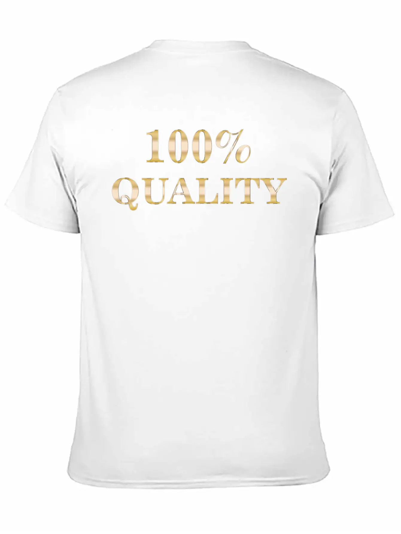 100 Percent Quality Typography No Background Relaxed Everyday Tee – Lightweight And Durable Cotton