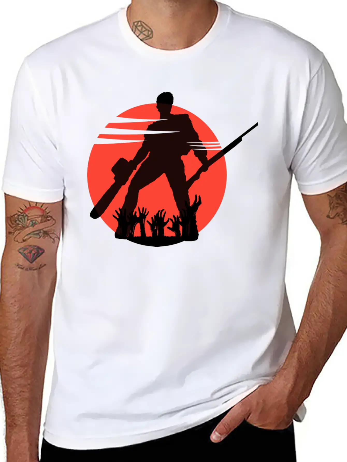 108- Ash Unisex Casual T-Shirt – Clean Design For Daily Comfort
