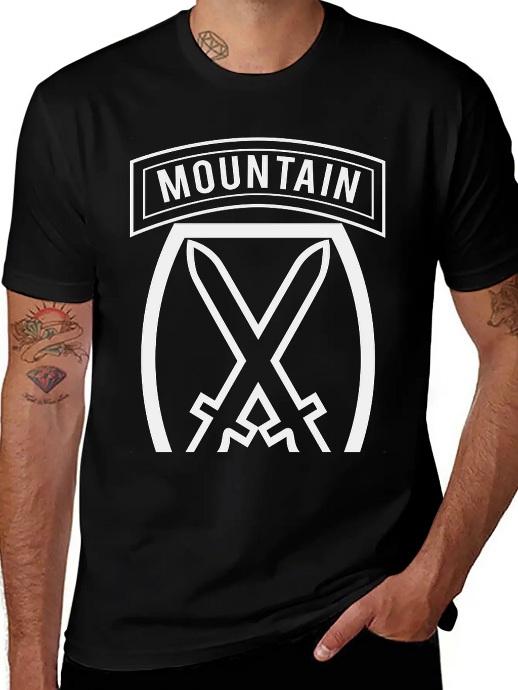 10th Mountain Stylish Everyday T-Shirt – Unisex Basic Cotton Tee
