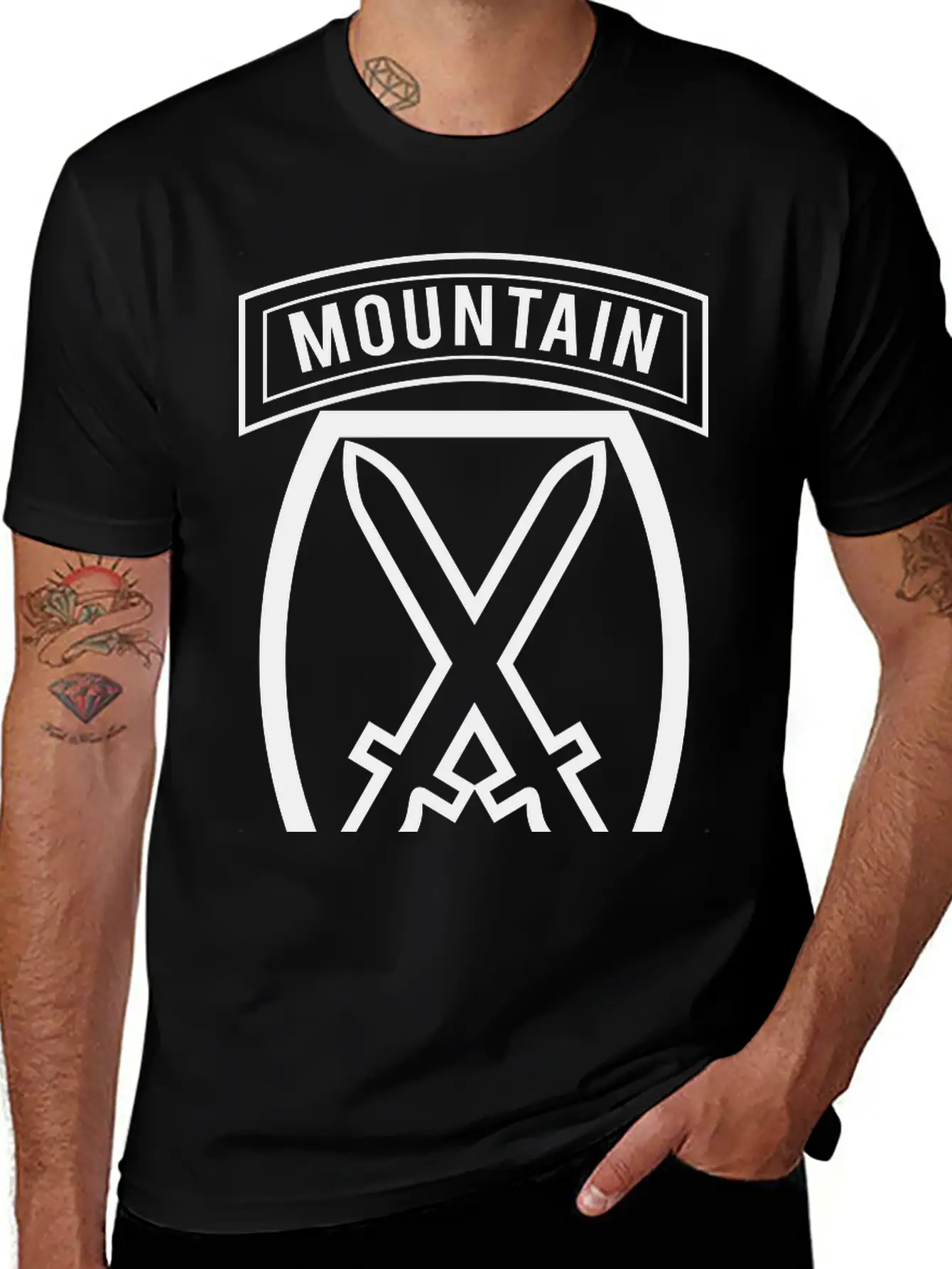 10th Mountain Stylish Everyday T-Shirt – Unisex Basic Cotton Tee