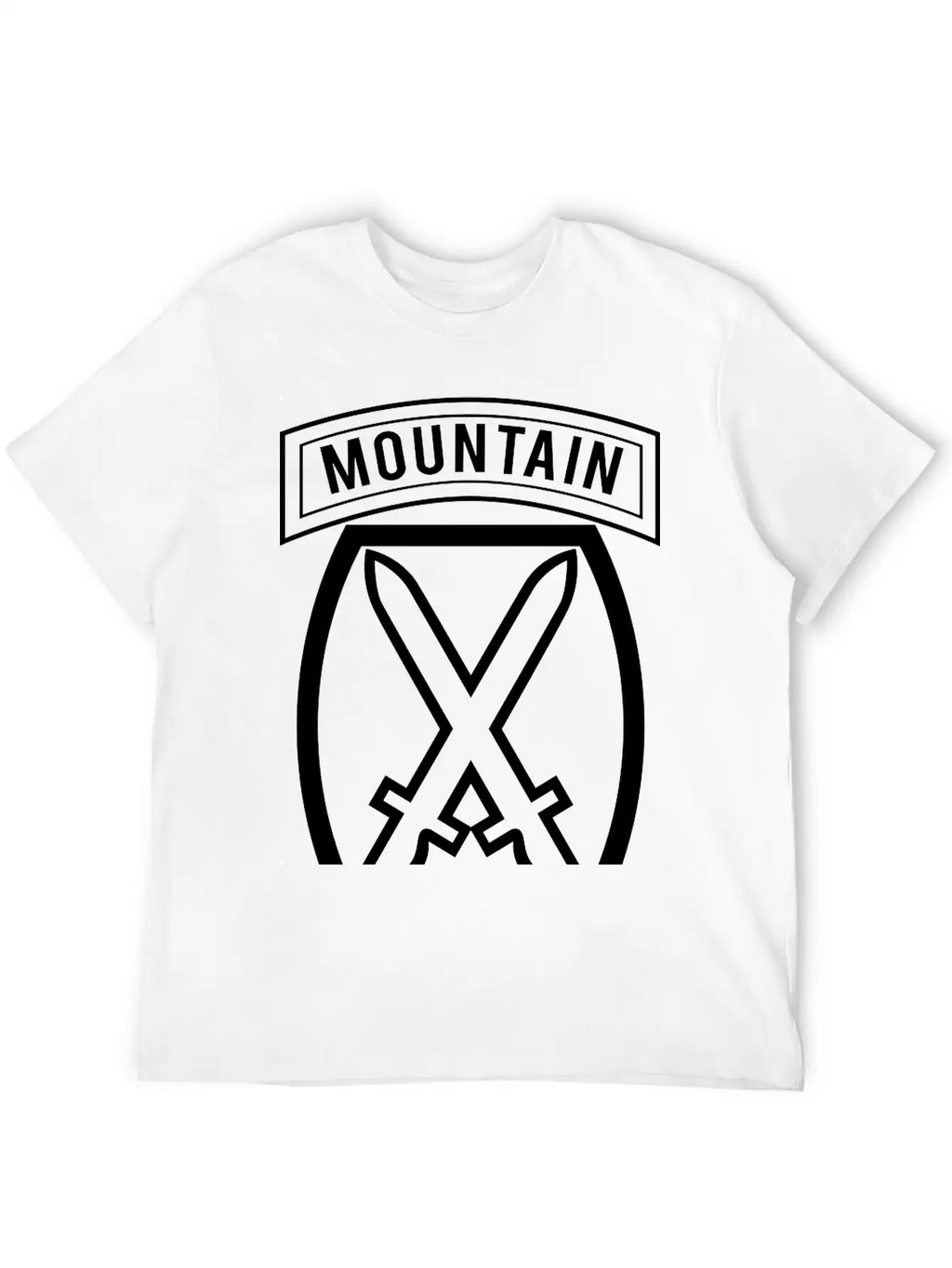 10th Mountain Stylish Everyday T-Shirt – Unisex Basic Cotton Tee