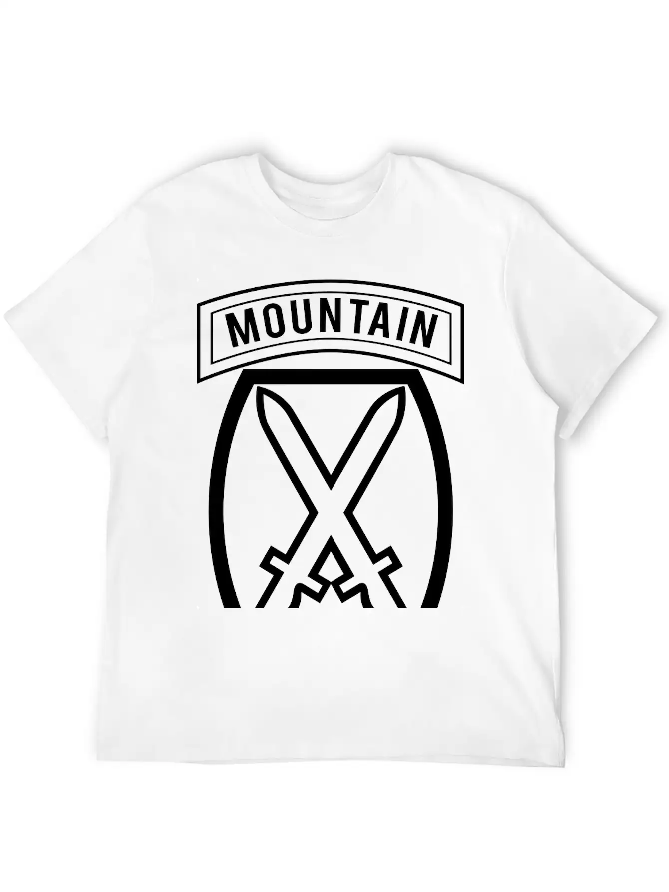 10th Mountain Stylish Everyday T-Shirt – Unisex Basic Cotton Tee