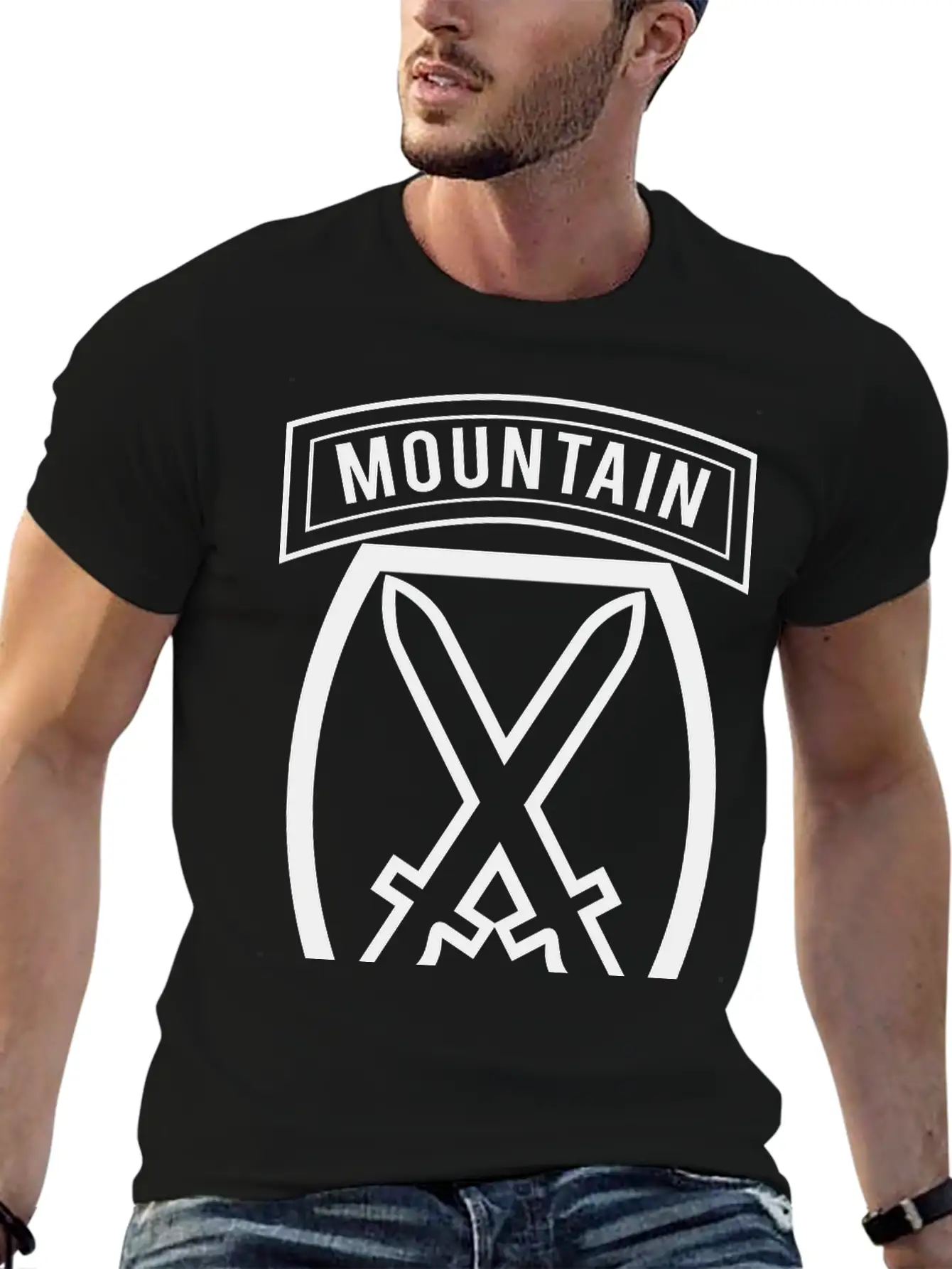 10th Mountain Stylish Everyday T-Shirt – Unisex Basic Cotton Tee