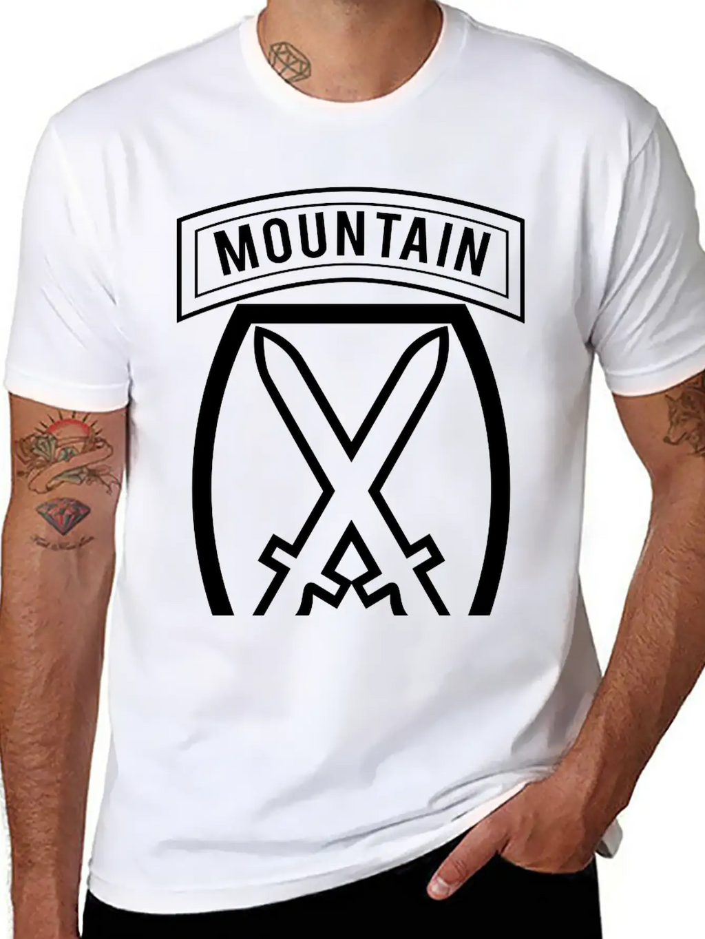 10th Mountain Stylish Everyday T-Shirt – Unisex Basic Cotton Tee