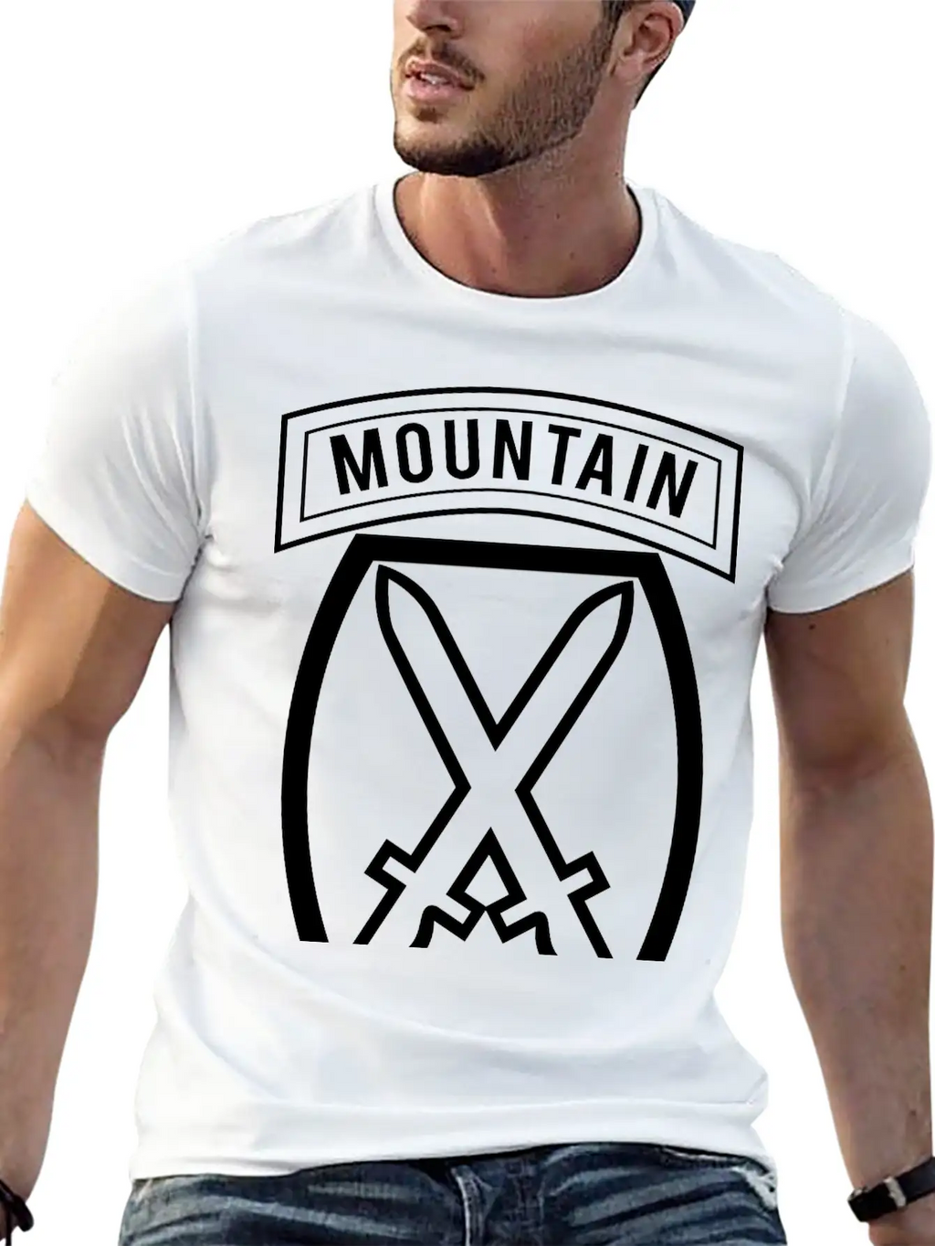 10th Mountain Stylish Everyday T-Shirt – Unisex Basic Cotton Tee