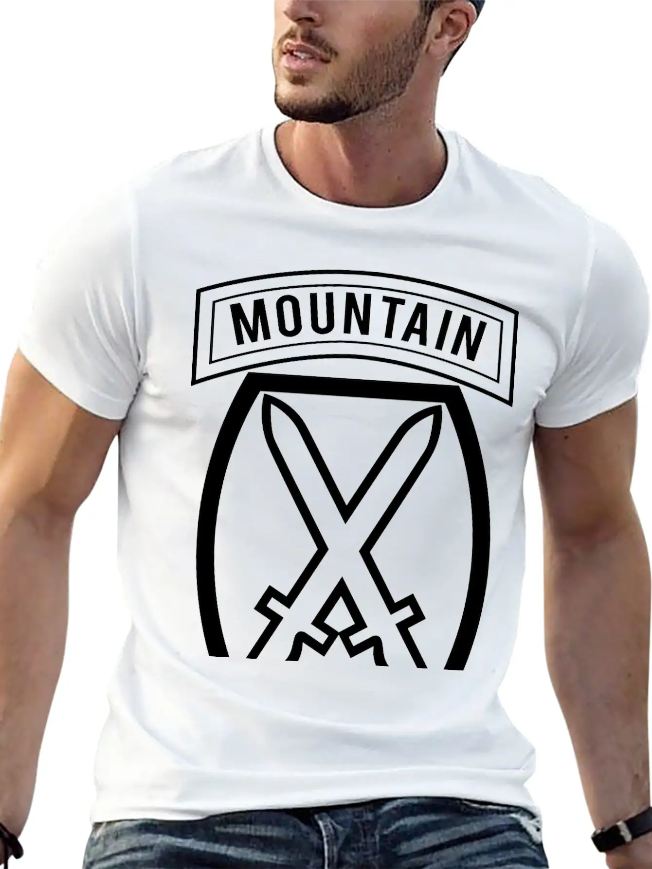 10th Mountain Stylish Everyday T-Shirt – Unisex Basic Cotton Tee