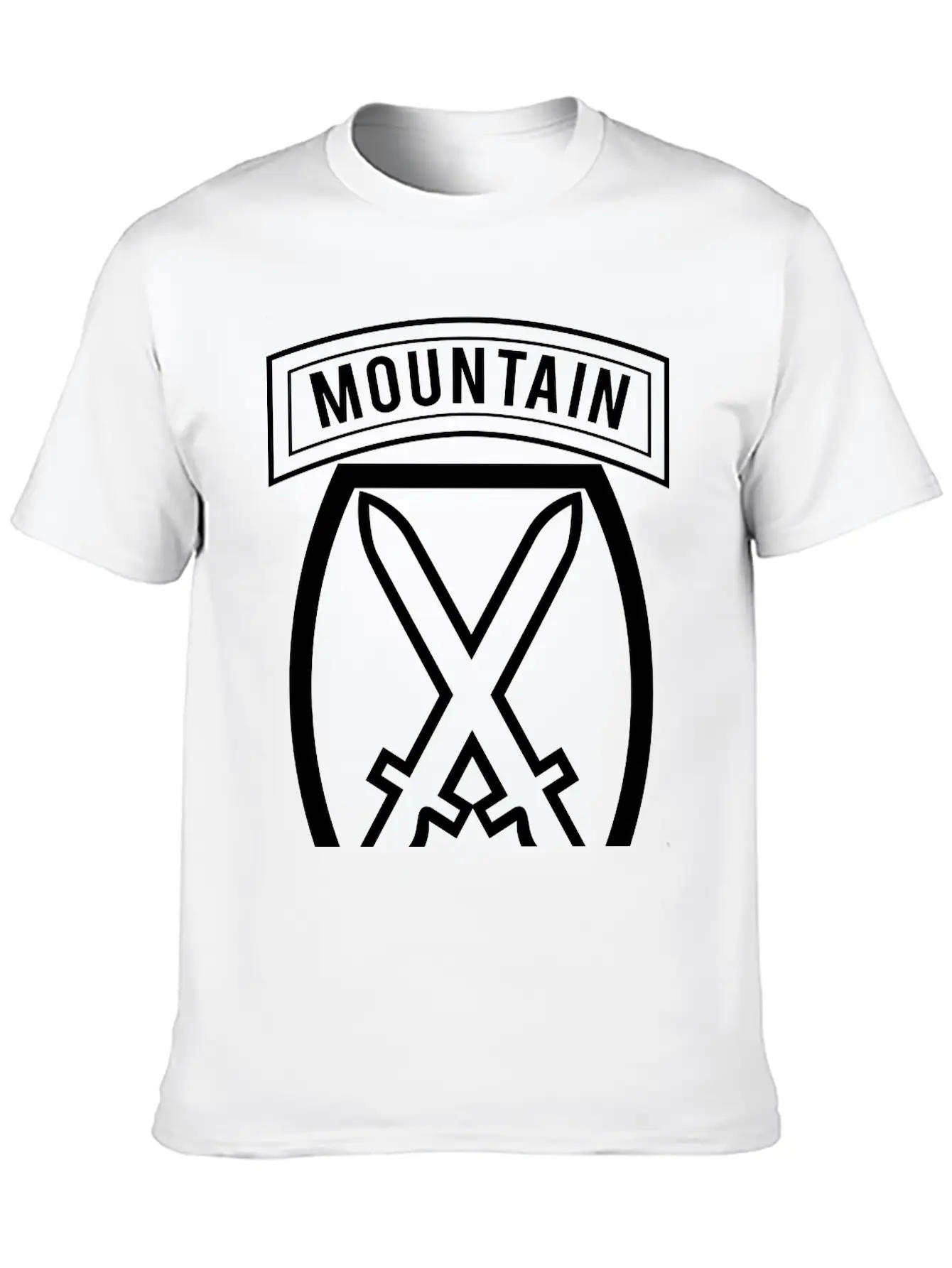 10th Mountain Stylish Everyday T-Shirt – Unisex Basic Cotton Tee