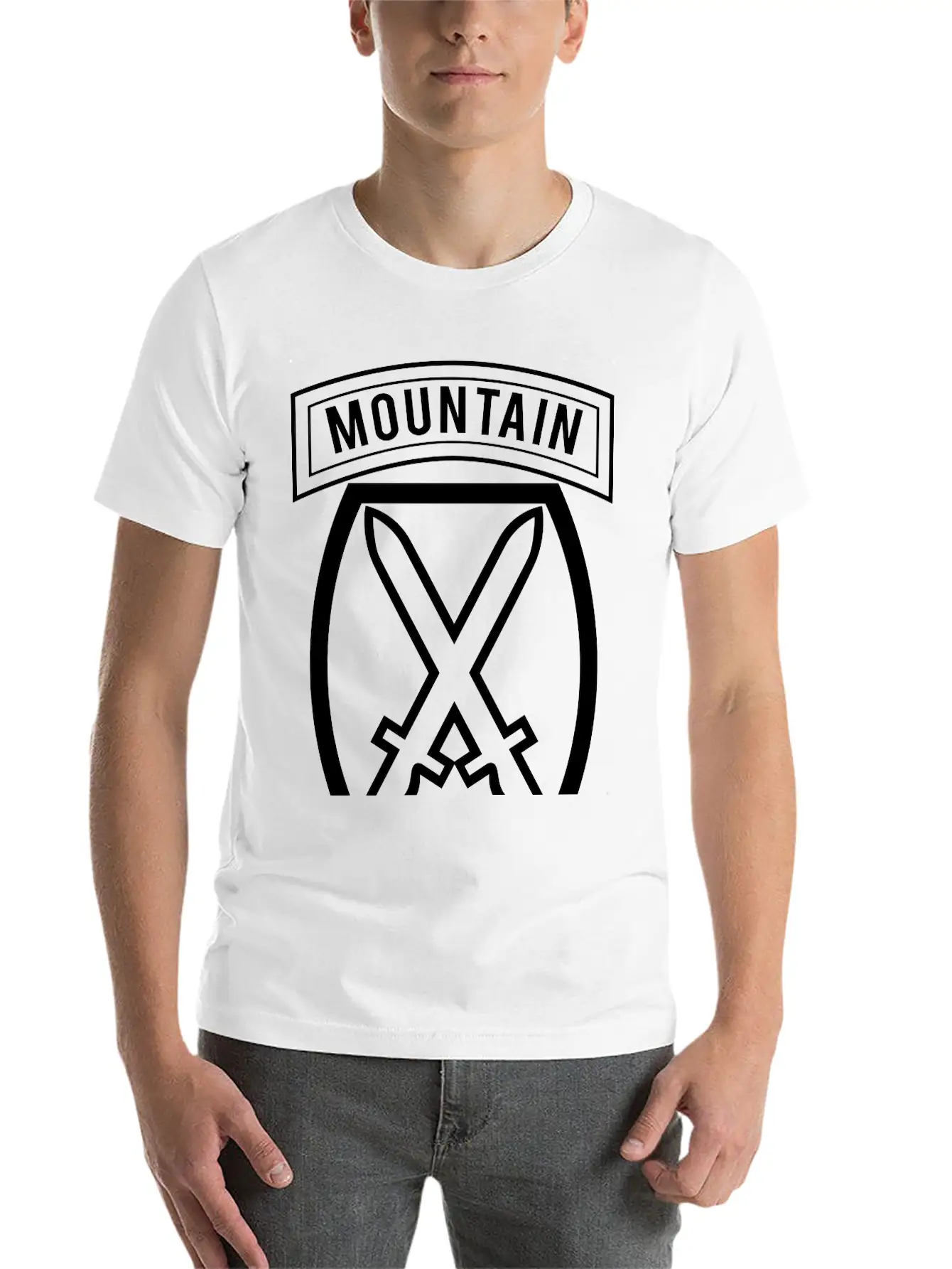 10th Mountain Stylish Everyday T-Shirt – Unisex Basic Cotton Tee