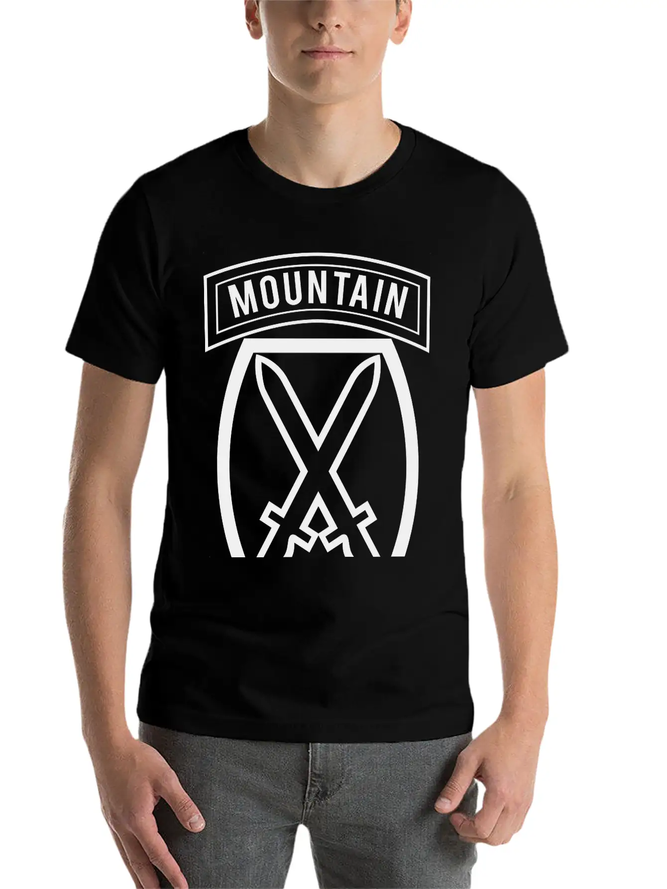 10th Mountain Stylish Everyday T-Shirt – Unisex Basic Cotton Tee