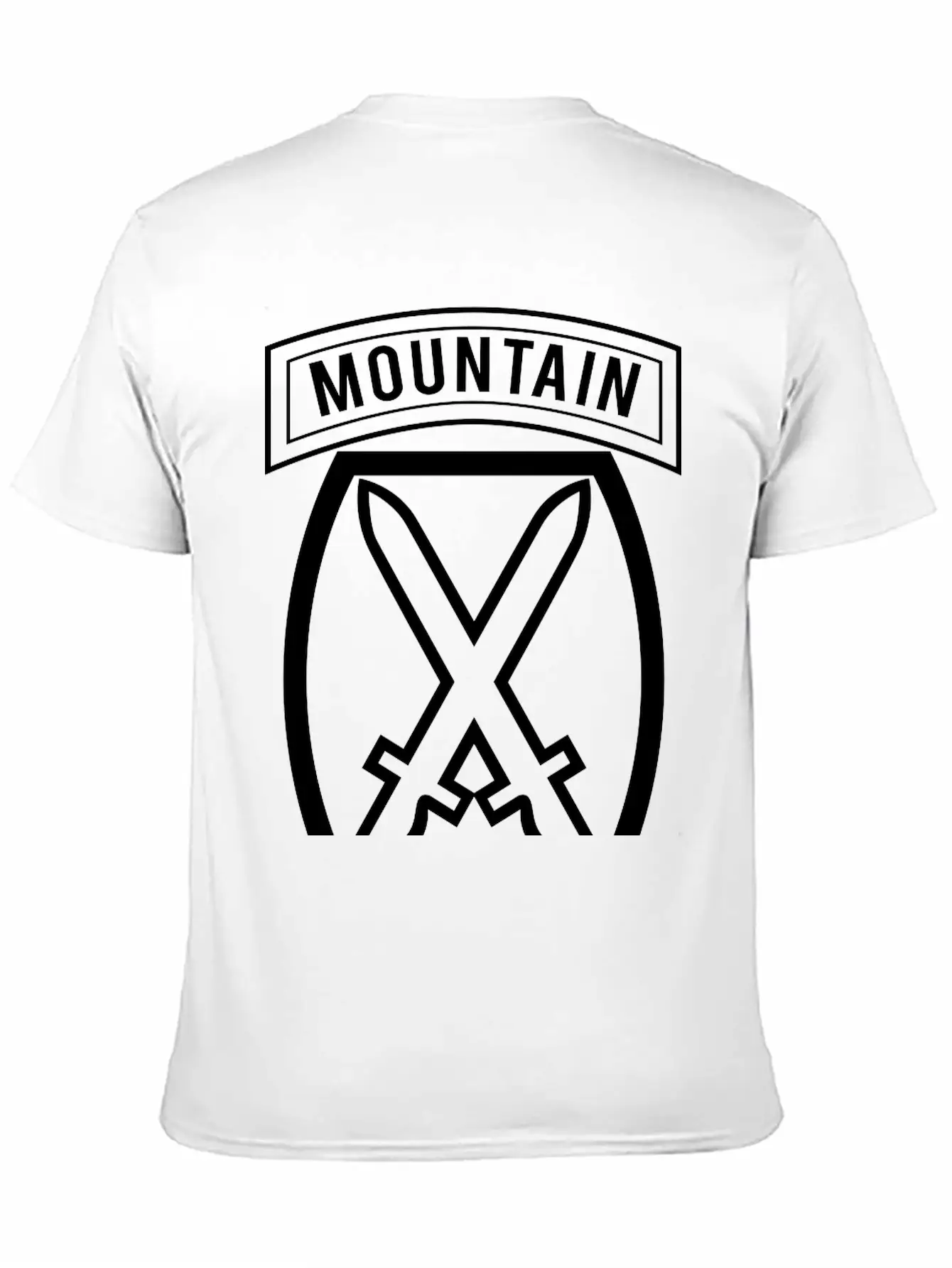 10th Mountain Stylish Everyday T-Shirt – Unisex Basic Cotton Tee