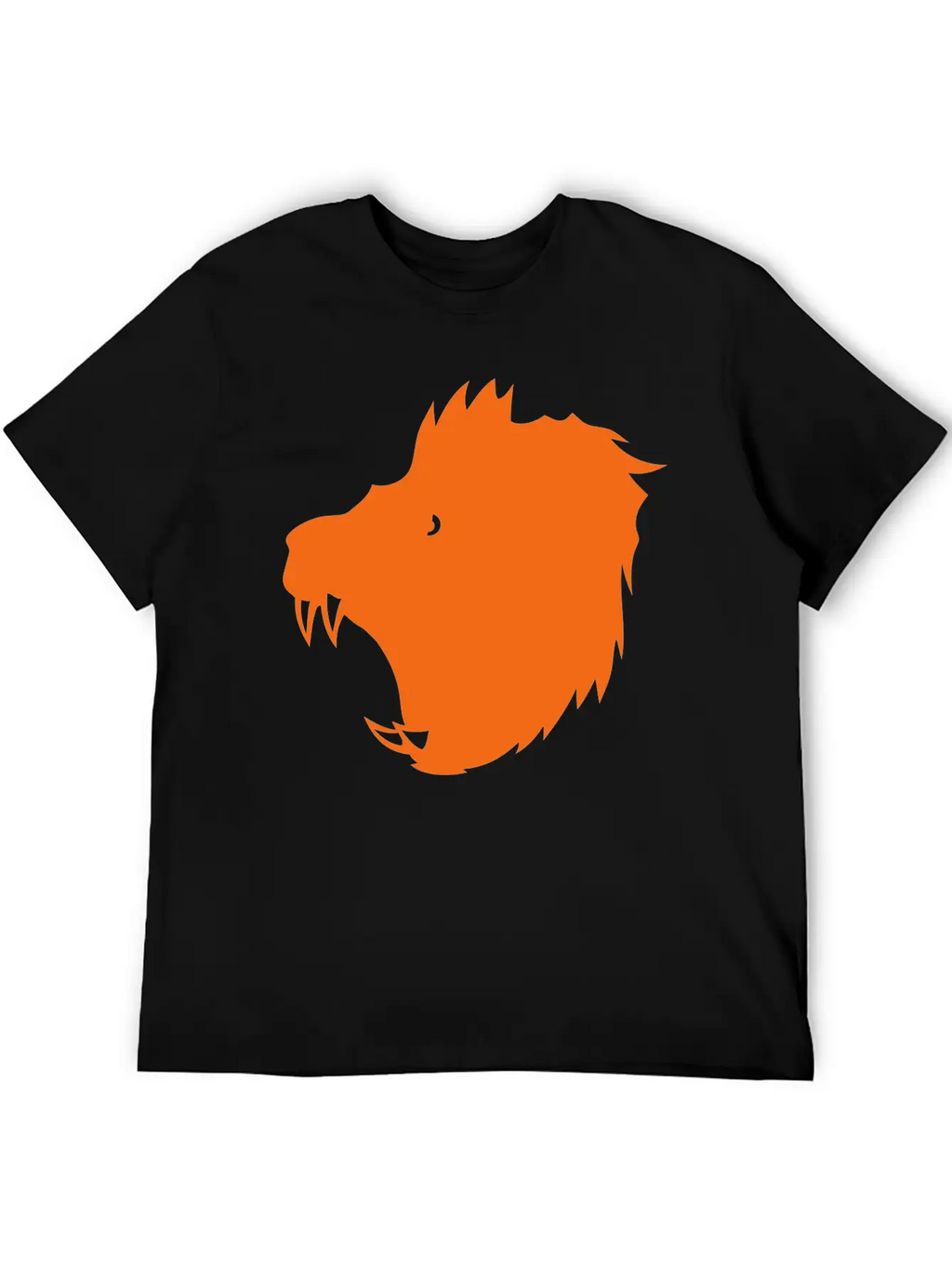 12022 Lion Figure Shadow Stylish Everyday T-Shirt – Unisex Basic Cotton Tee