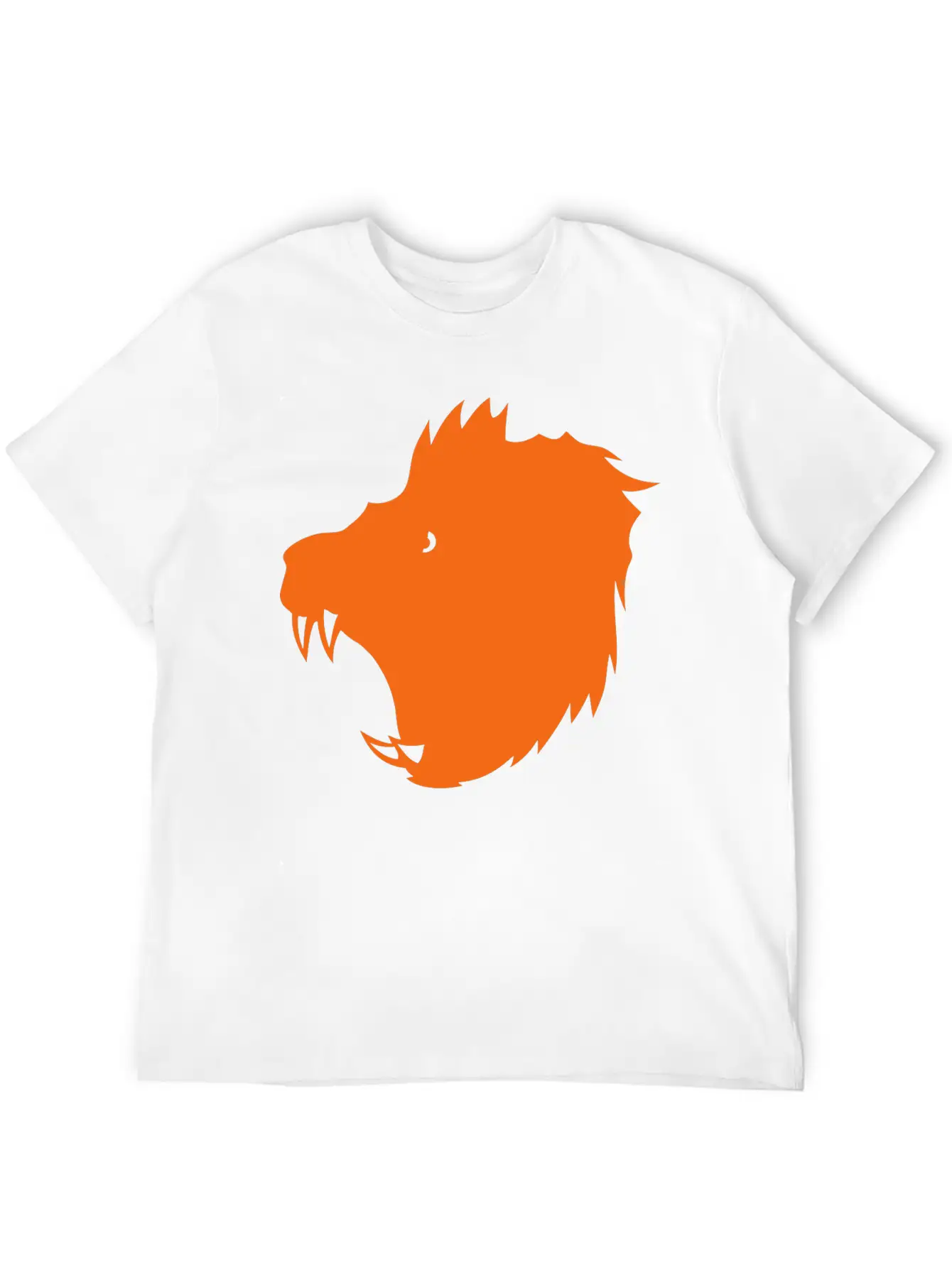 12022 Lion Figure Shadow Stylish Everyday T-Shirt – Unisex Basic Cotton Tee