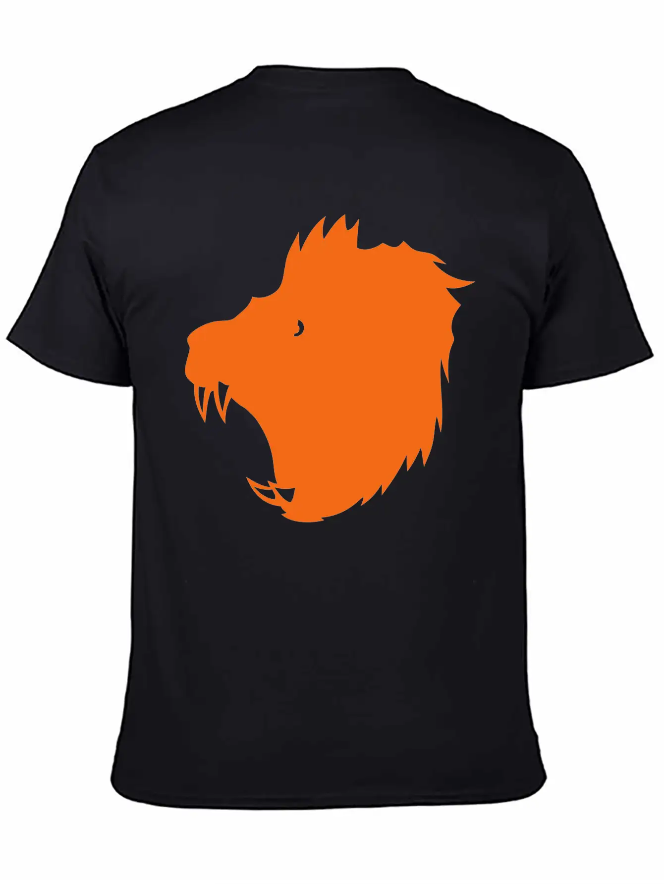 12022 Lion Figure Shadow Stylish Everyday T-Shirt – Unisex Basic Cotton Tee