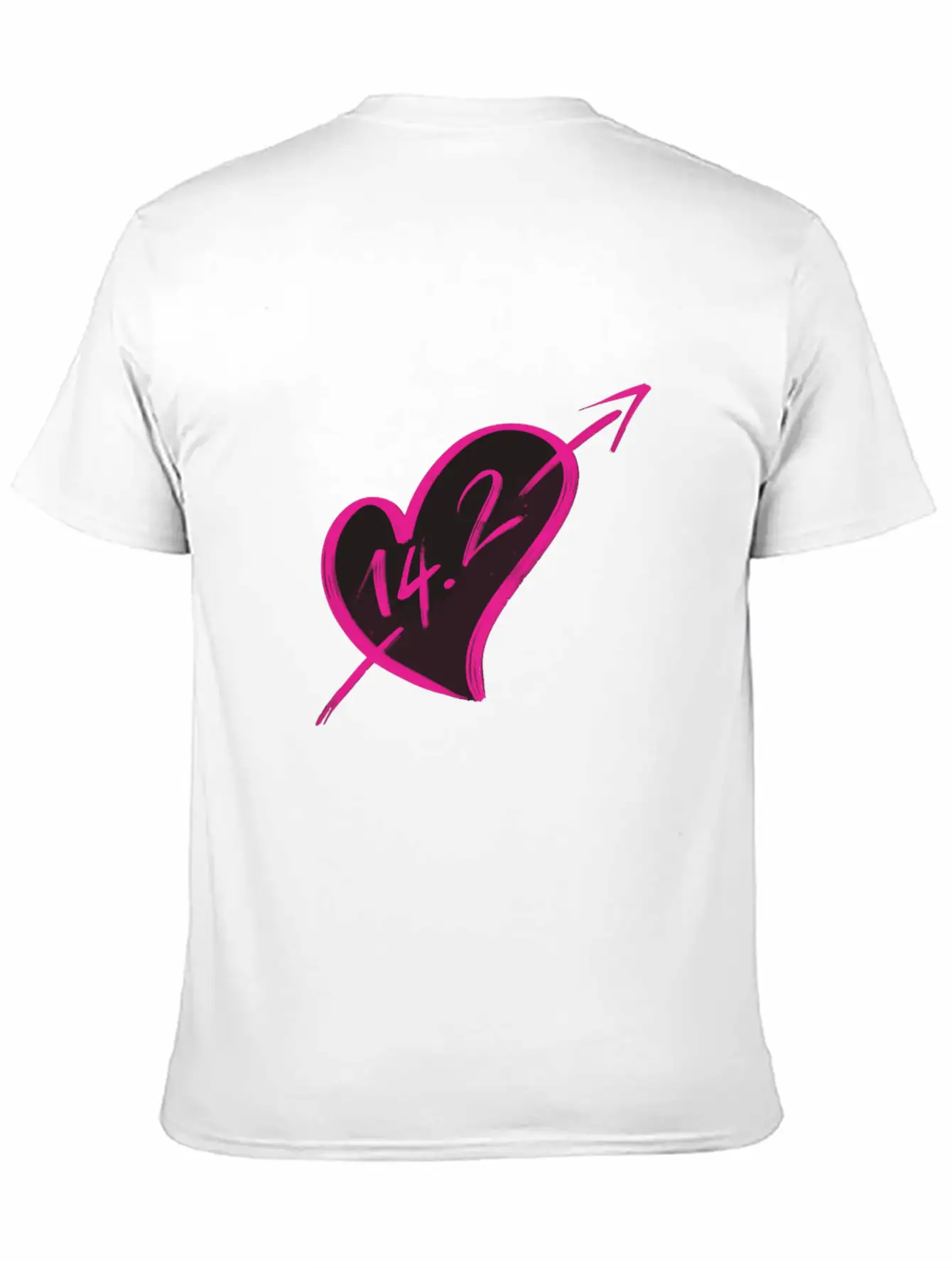 14-2 Valentines Comfortable Minimalist Graphic Tee – Summer Style Essential