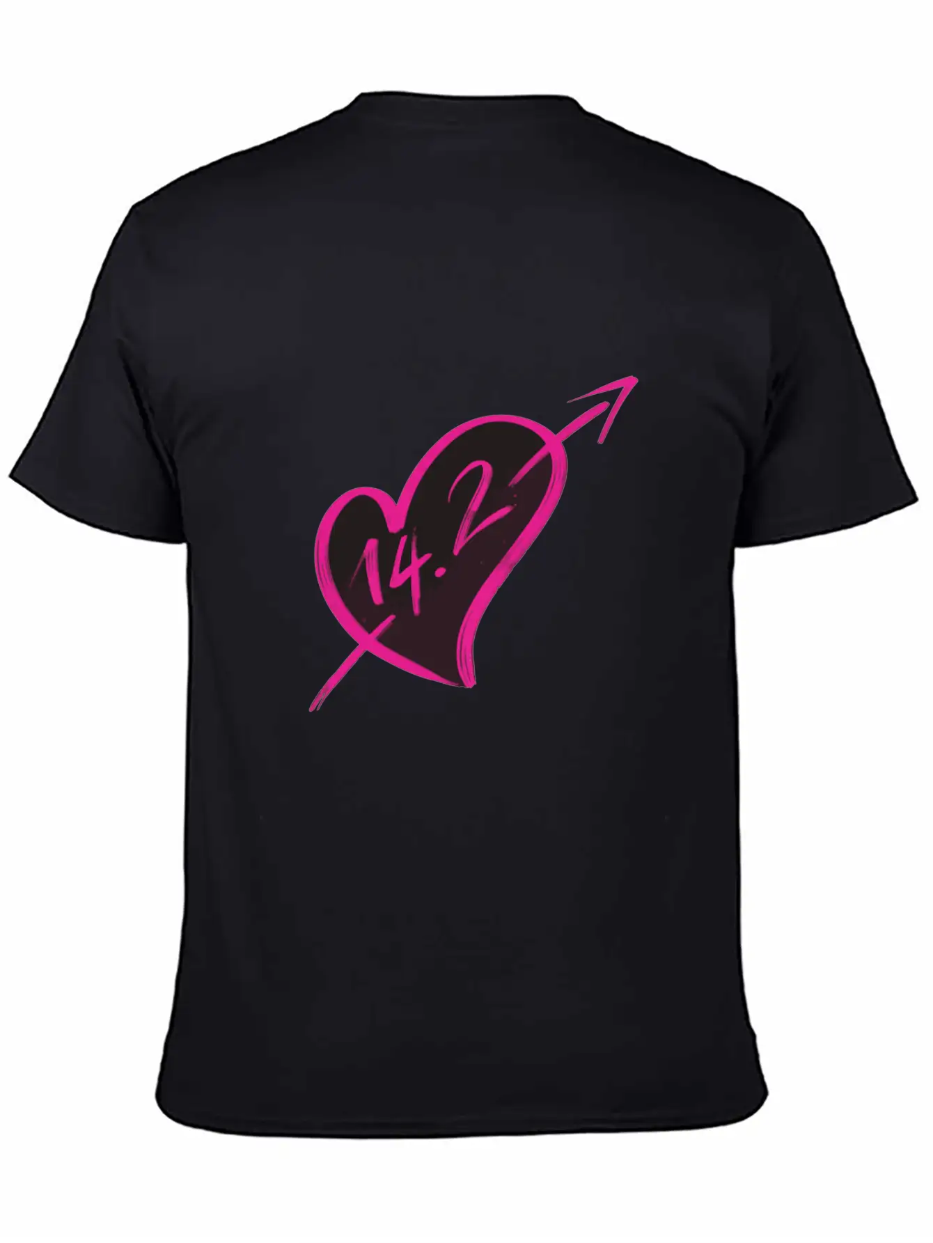 14-2 Valentines Comfortable Minimalist Graphic Tee – Summer Style Essential