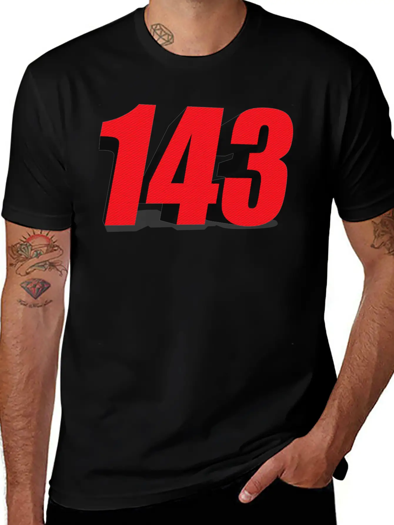 143 3d Relaxed Everyday Tee – Lightweight And Durable Cotton