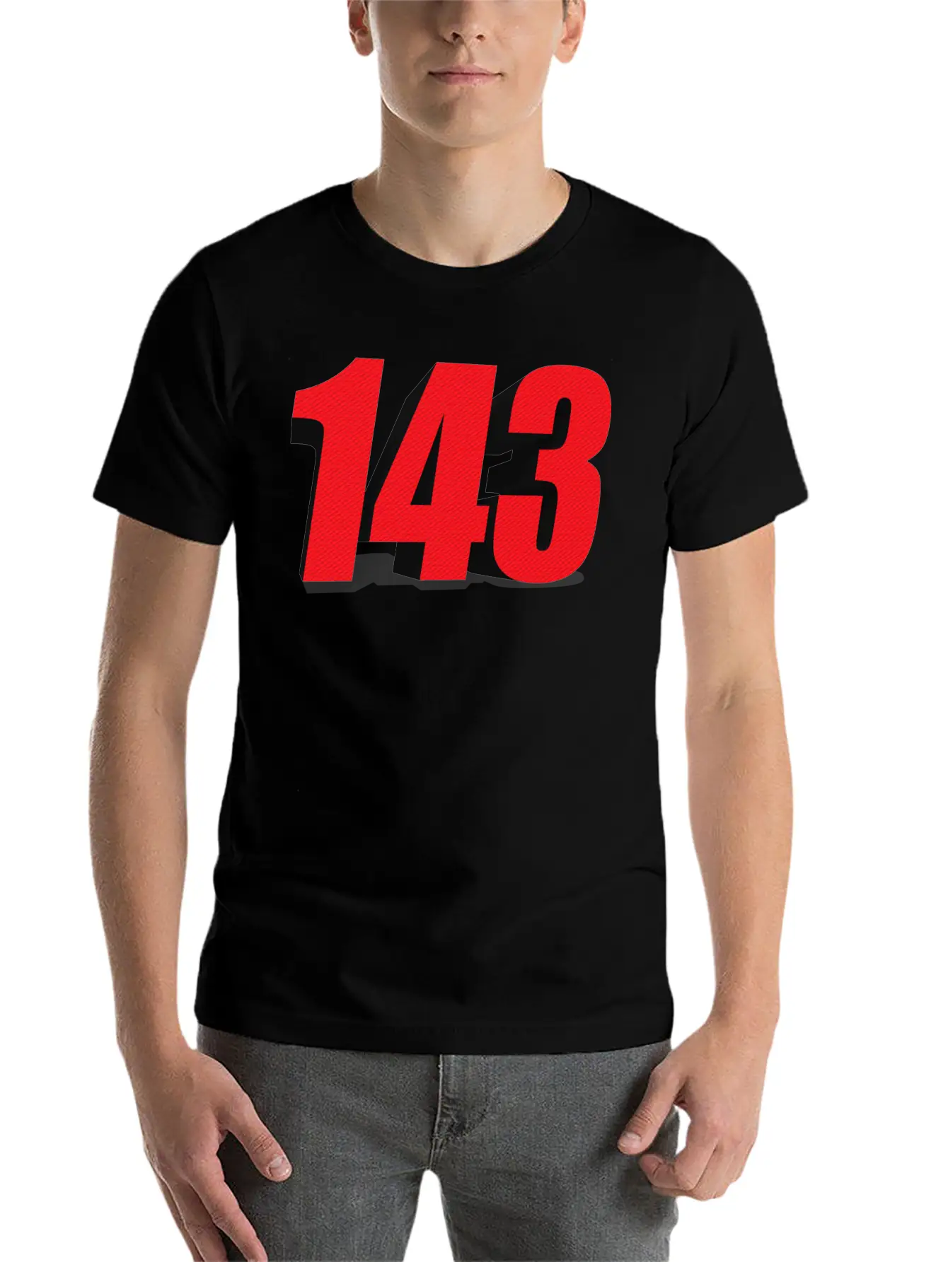 143 3d Relaxed Everyday Tee – Lightweight And Durable Cotton