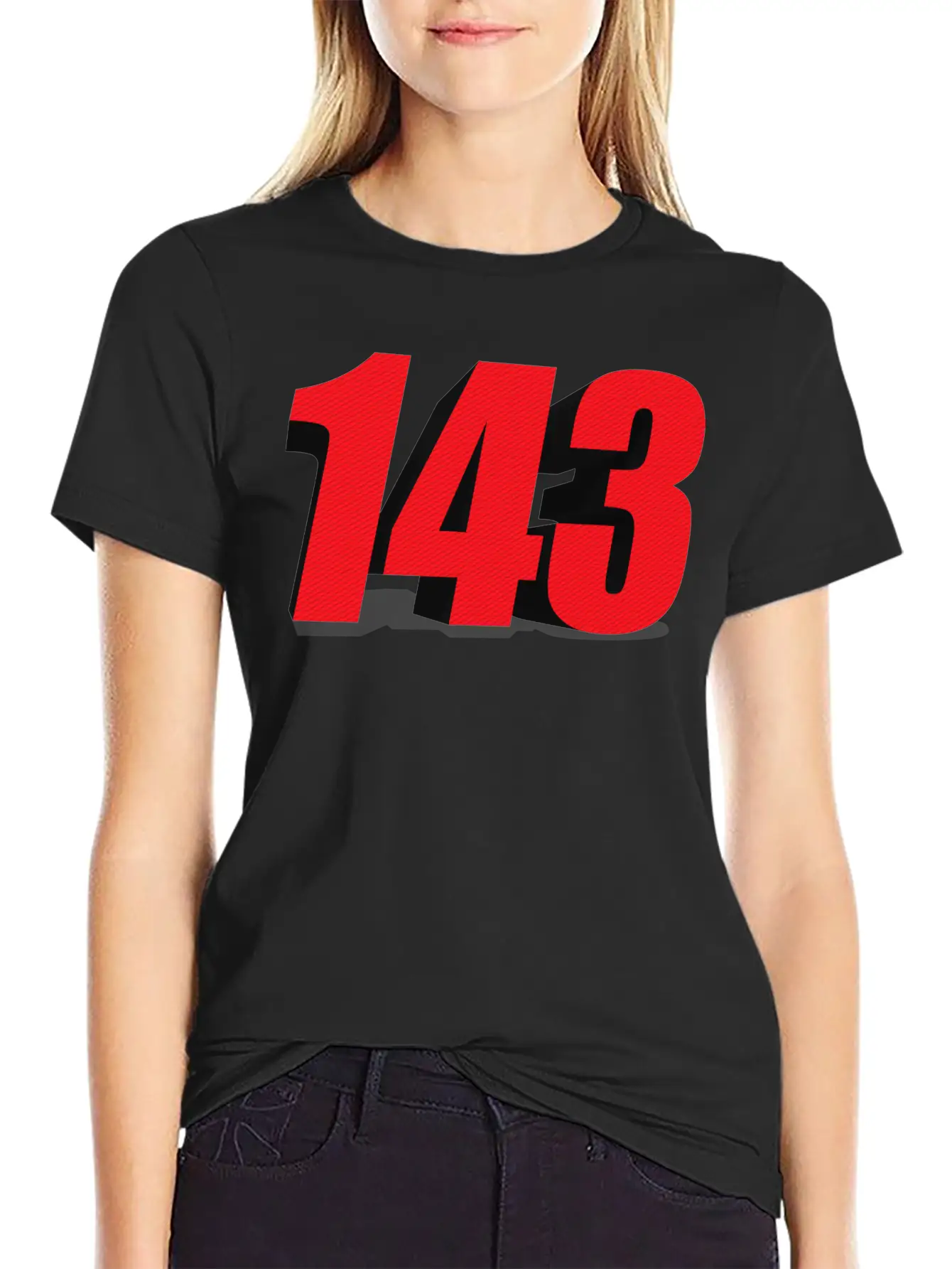 143 3d Relaxed Everyday Tee – Lightweight And Durable Cotton