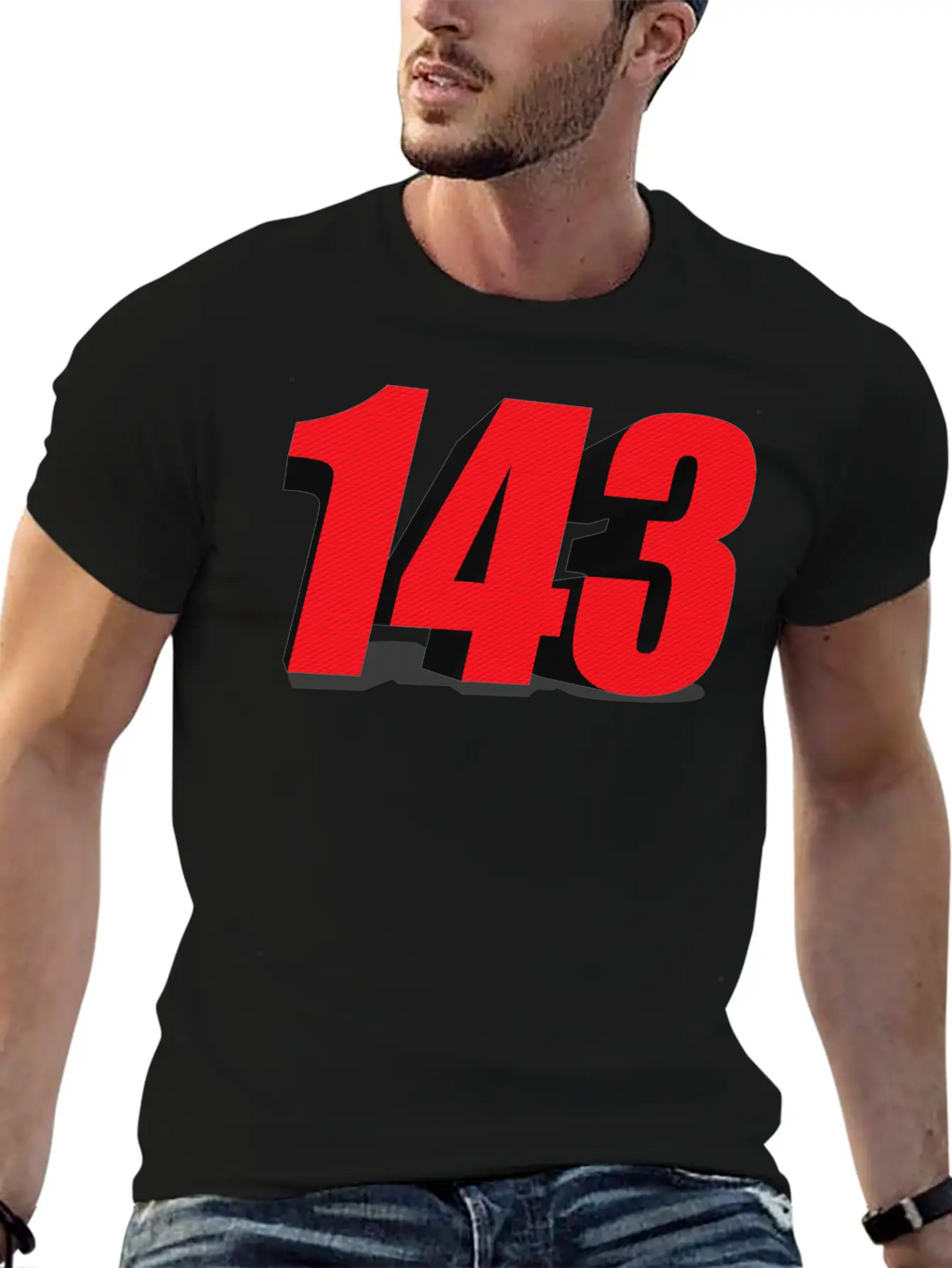 143 3d Relaxed Everyday Tee – Lightweight And Durable Cotton