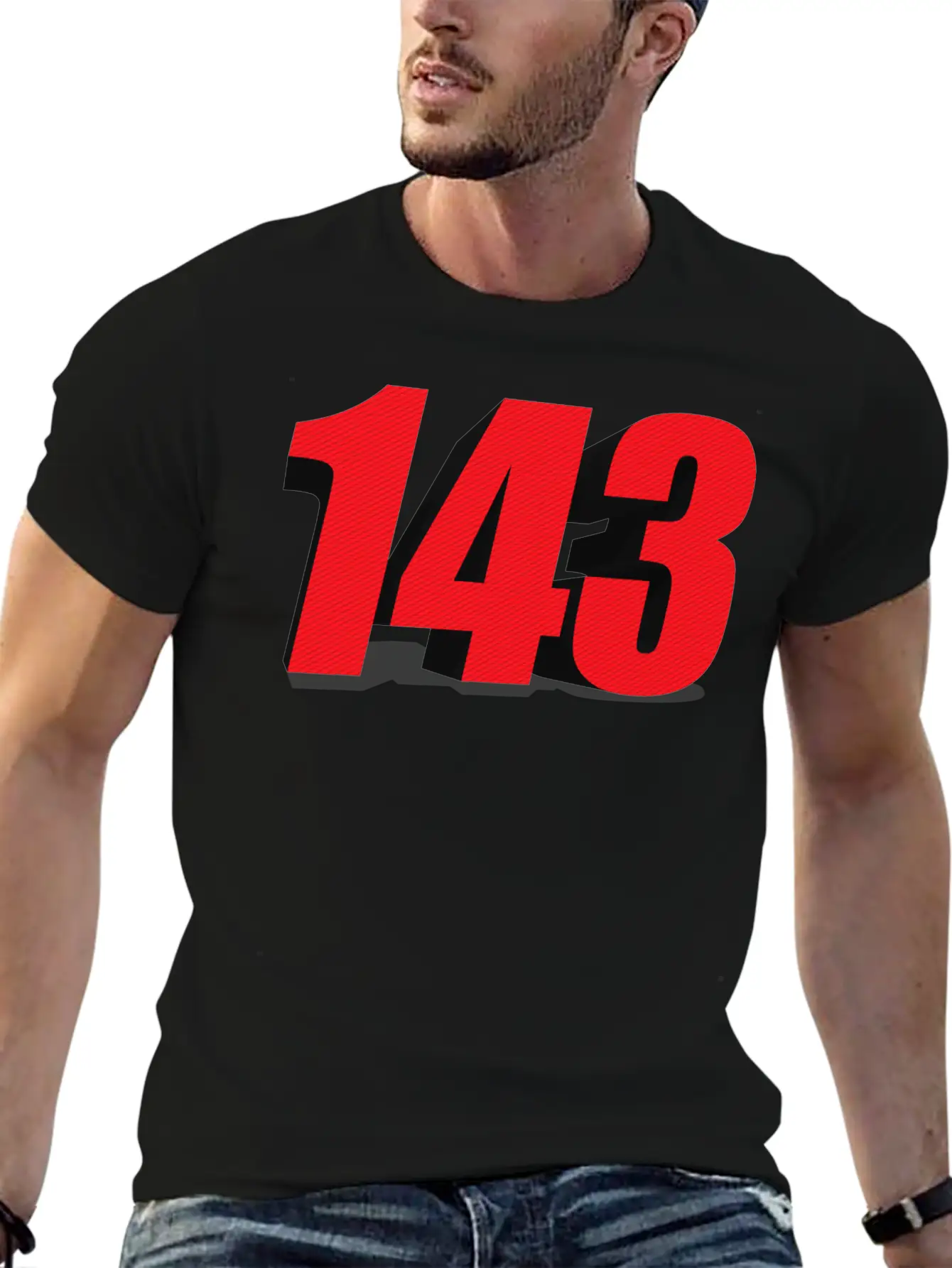 143 3d Relaxed Everyday Tee – Lightweight And Durable Cotton