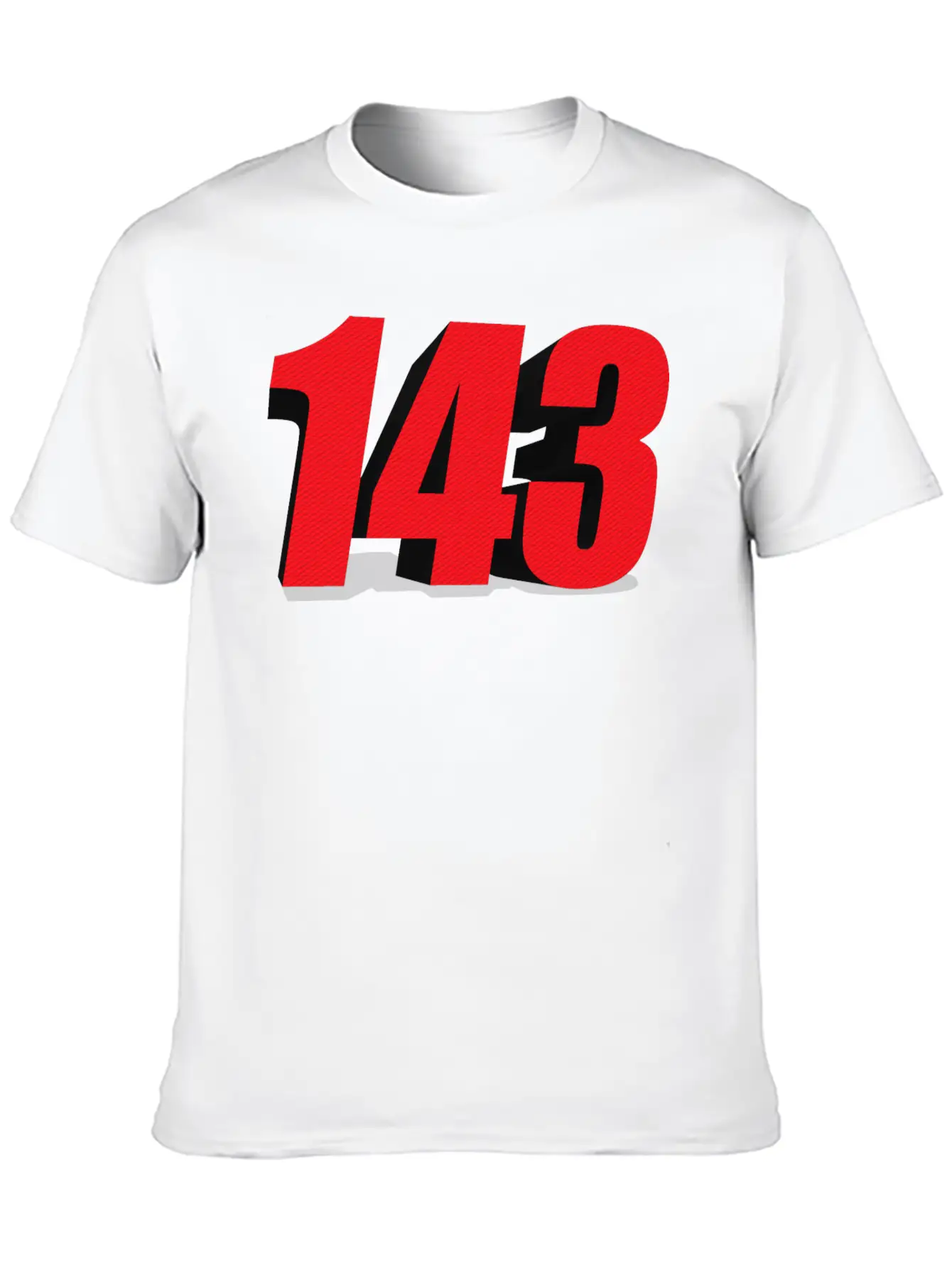 143 3d Relaxed Everyday Tee – Lightweight And Durable Cotton