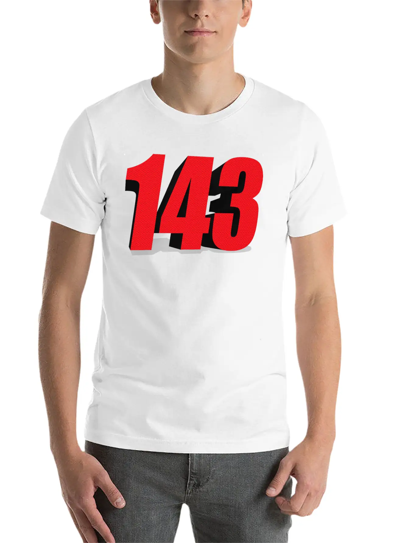 143 3d Relaxed Everyday Tee – Lightweight And Durable Cotton